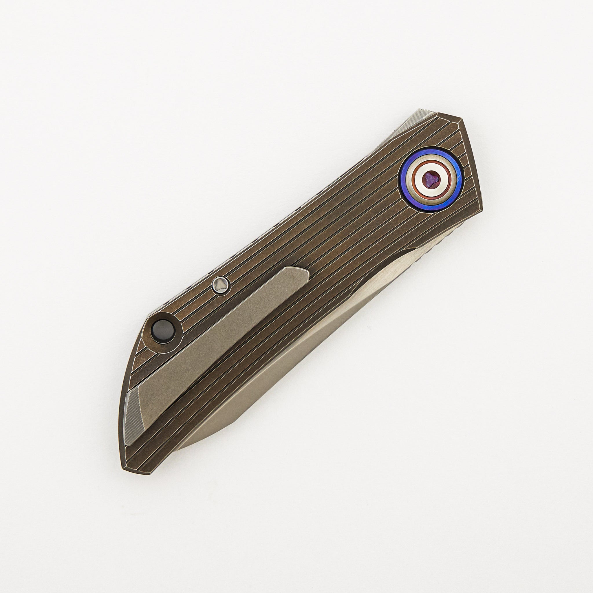 "Limited Edition" Fit Strip - MagnaCut Blade - Titanium Handle - MRBS (Sinkevich Design)