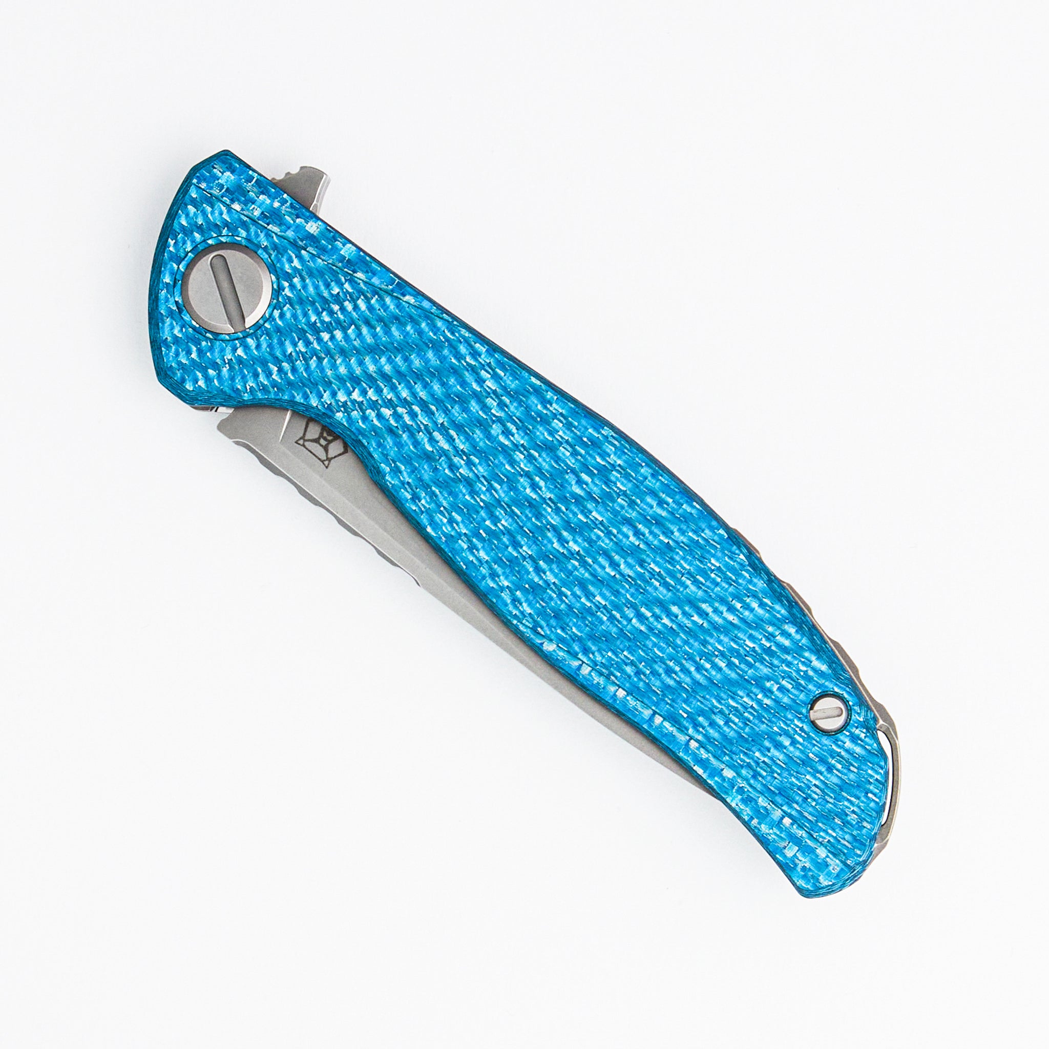 Hati - MagnaCut Blade - Aquamarine Alutex/Titanium Handle - MRBS