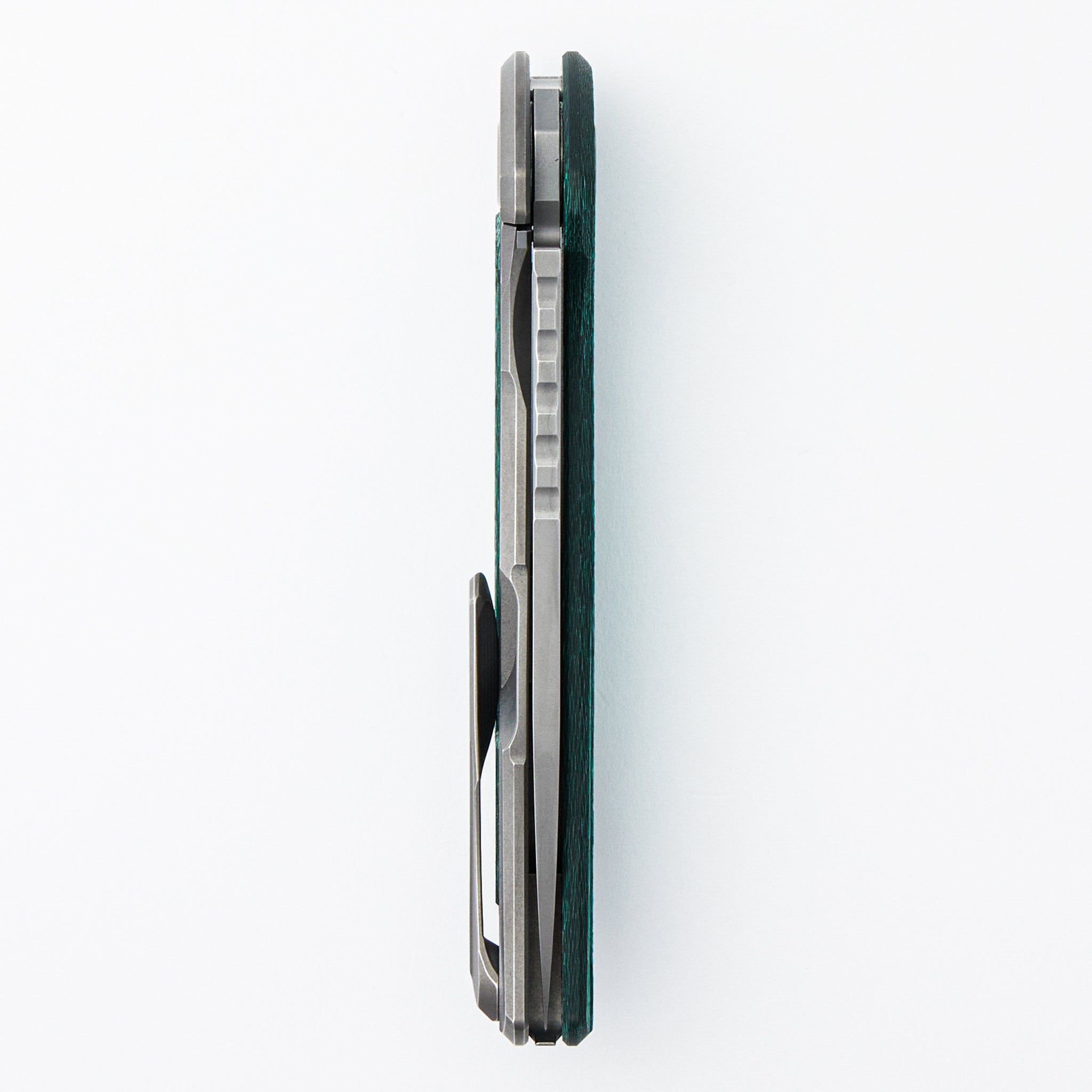 Hati - MagnaCut Blade - Emerald Alutex/Titanium Handle - MRBS