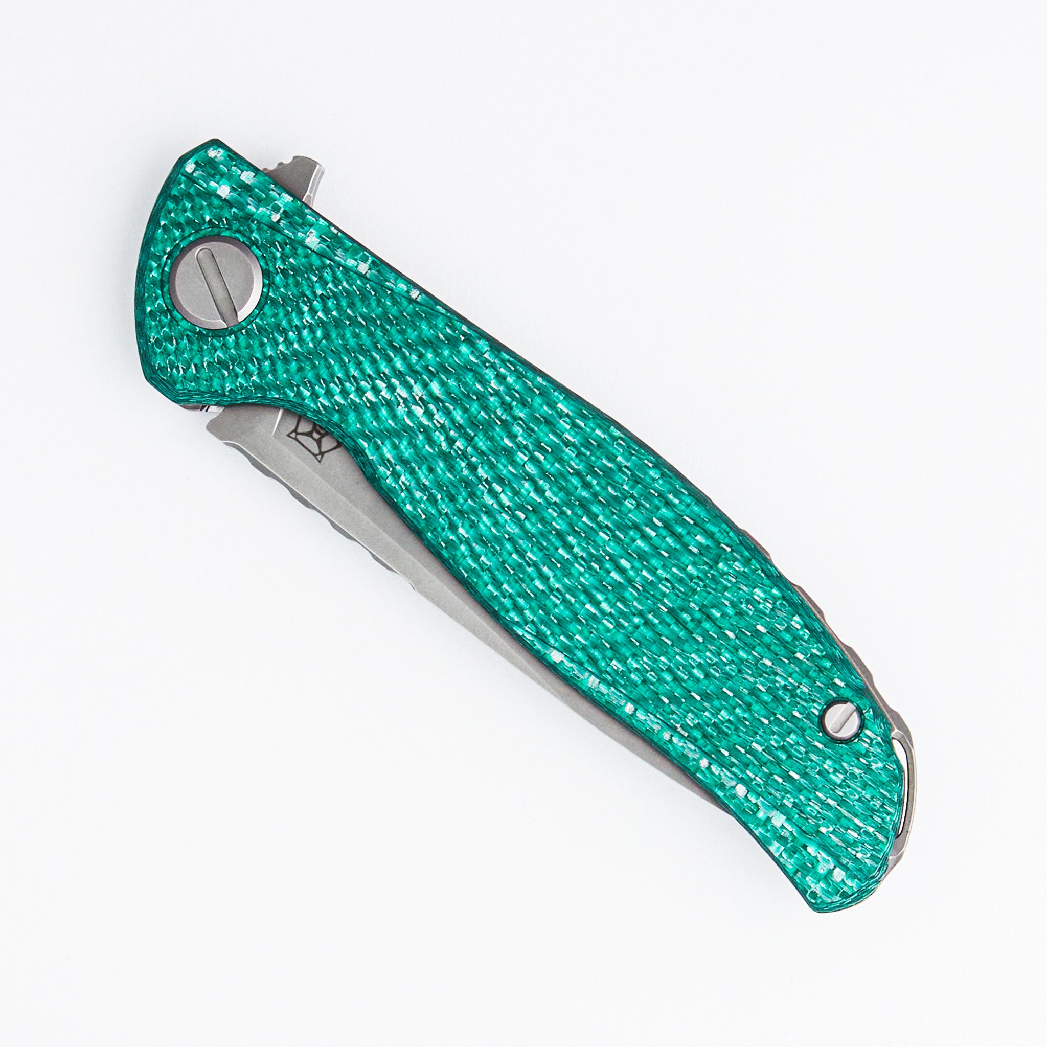 Hati - MagnaCut Blade - Emerald Alutex/Titanium Handle - MRBS