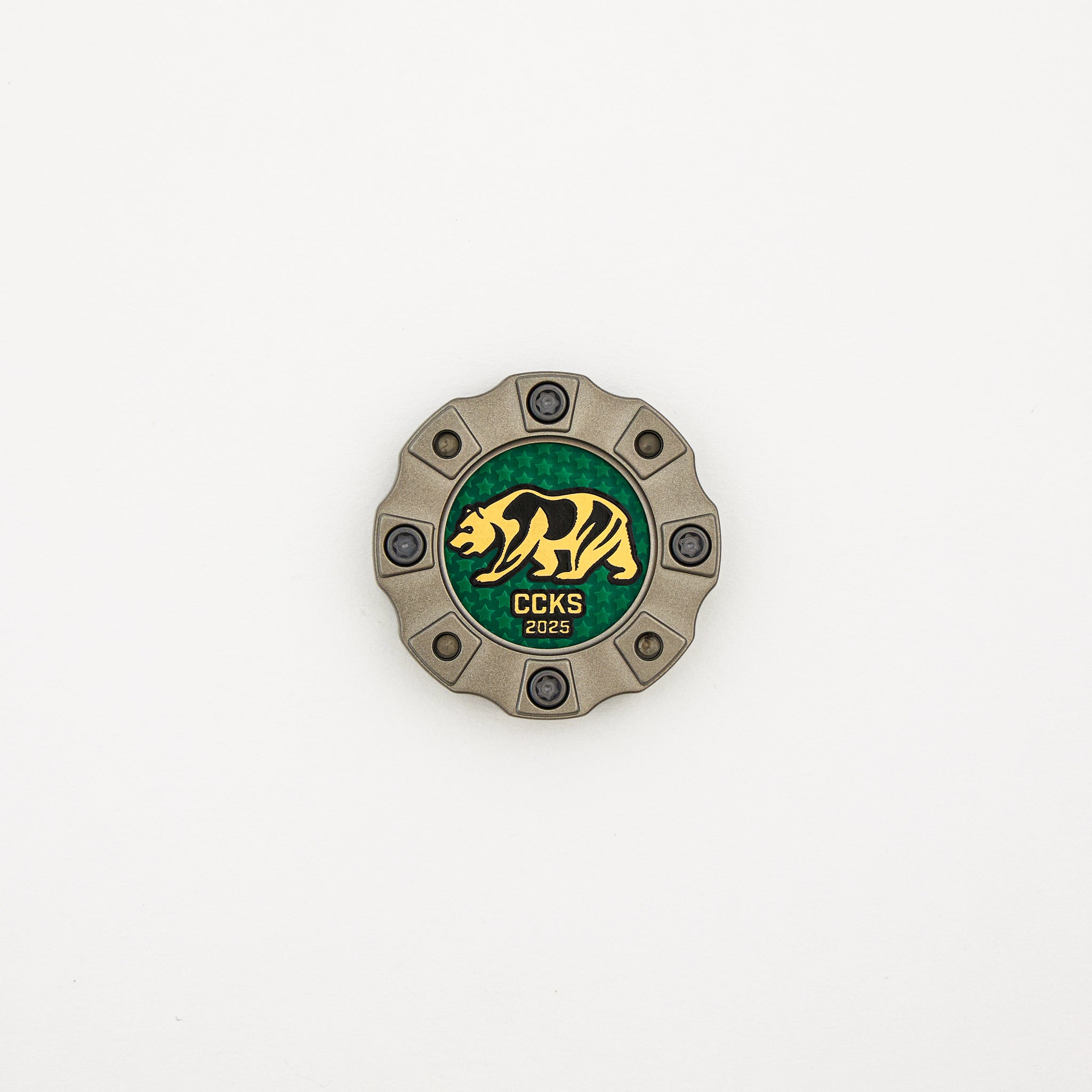 2025 CCKS Fall Tariff Chips - Green Inlay