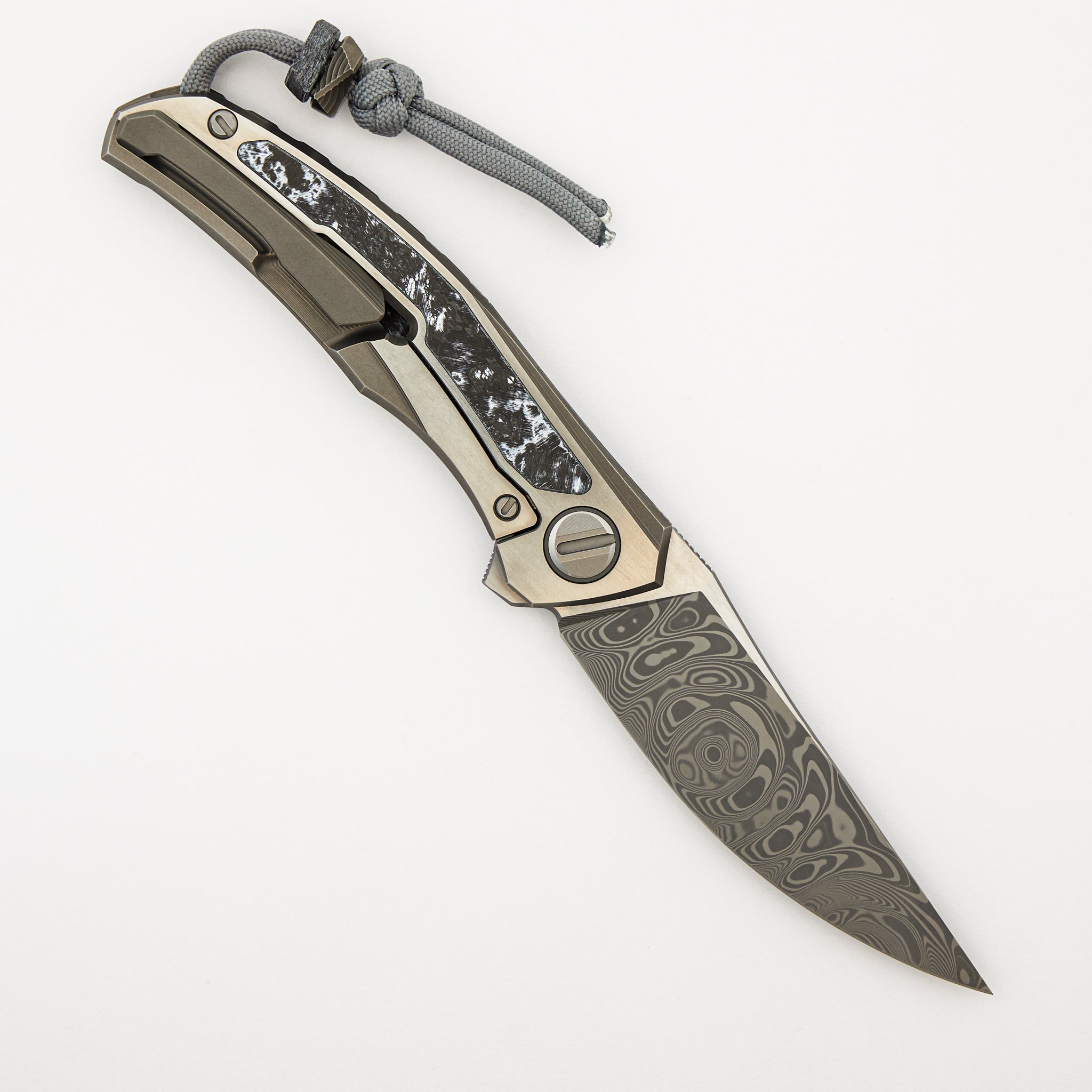 Quantium WKM - Titanium/White CarboTi Handle - ZDI-E Blade - MRBS