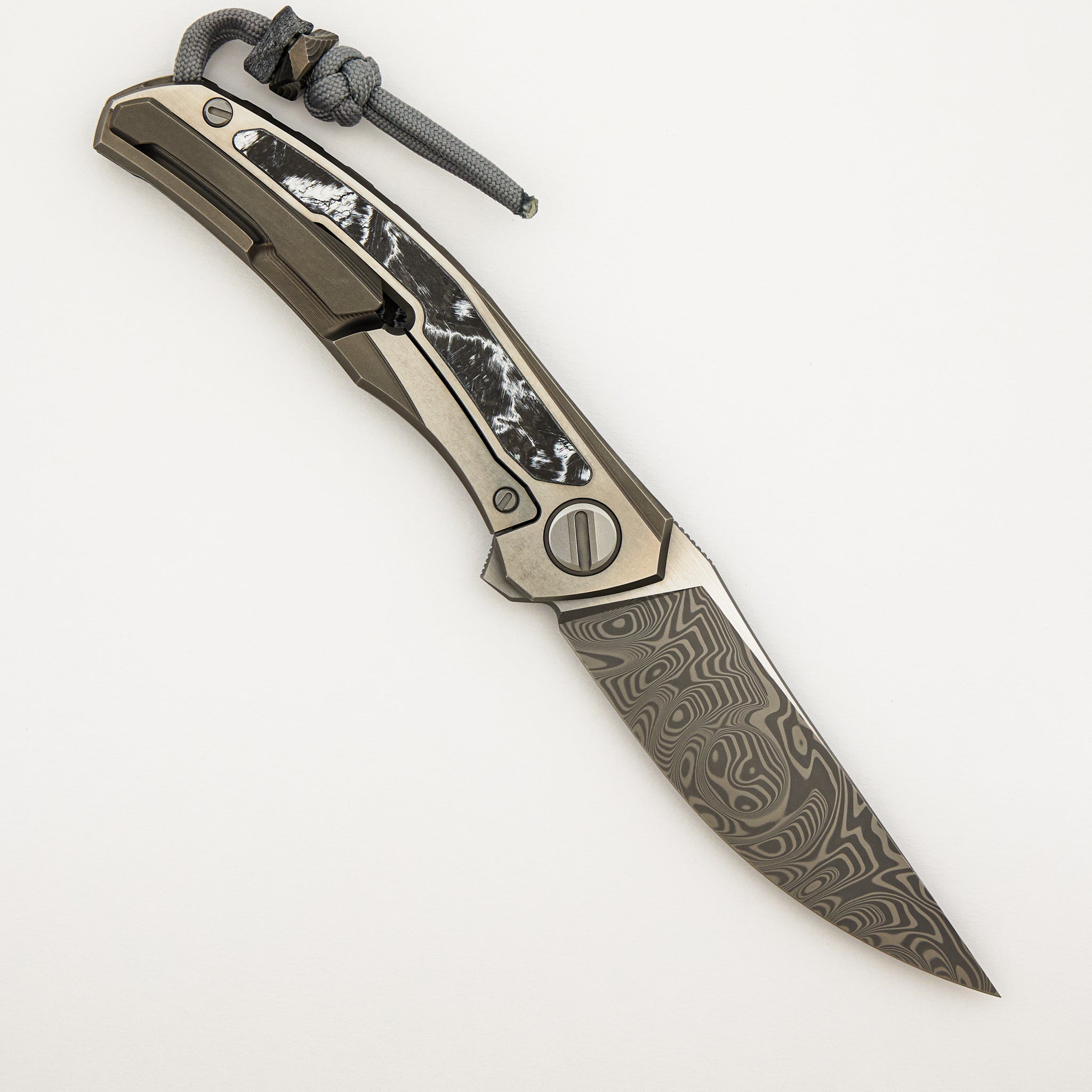 Quantium WKM - Titanium/White CarboTi Handle - ZDI-E Blade - MRBS