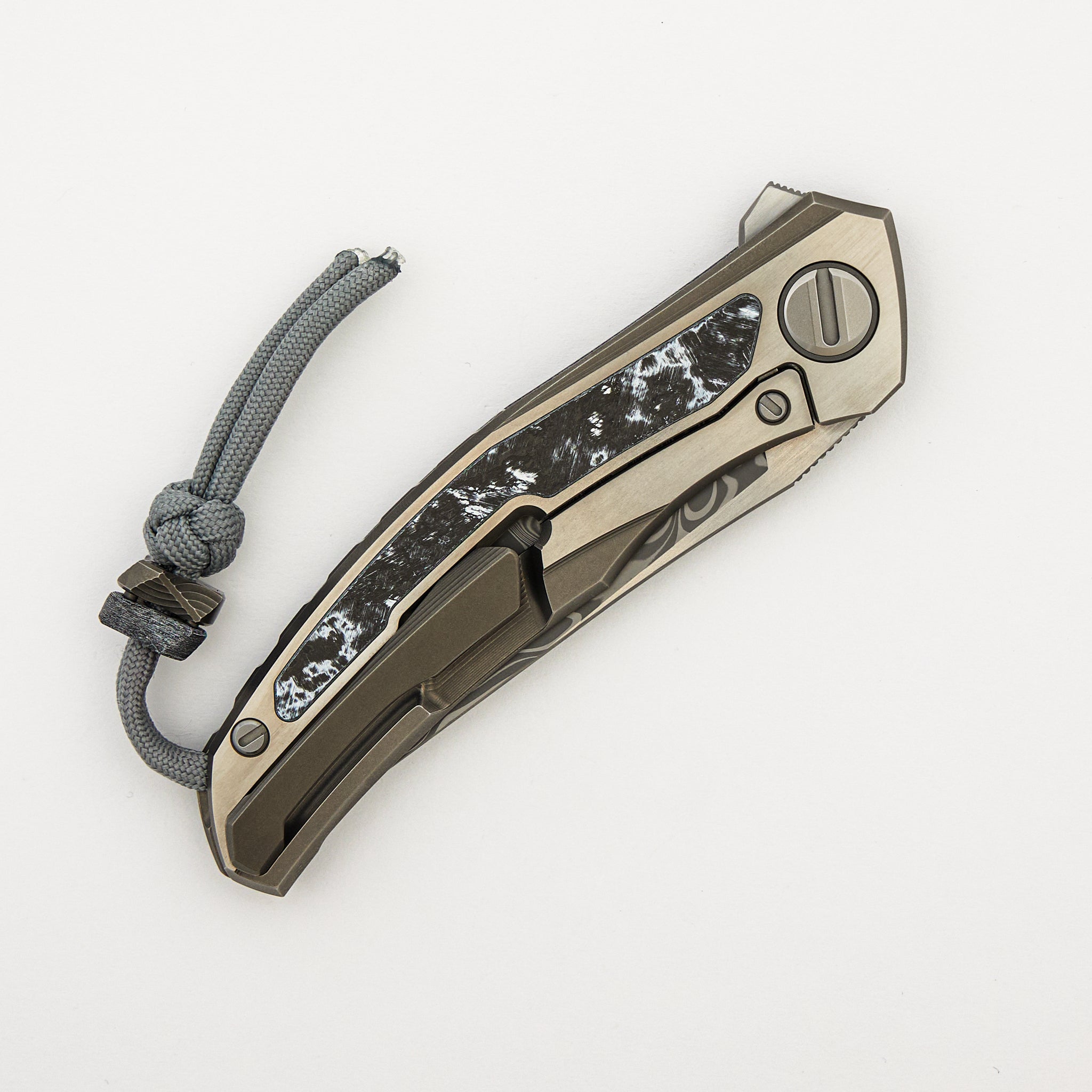 Quantium WKM - Titanium/White CarboTi Handle - ZDI-E Blade - MRBS