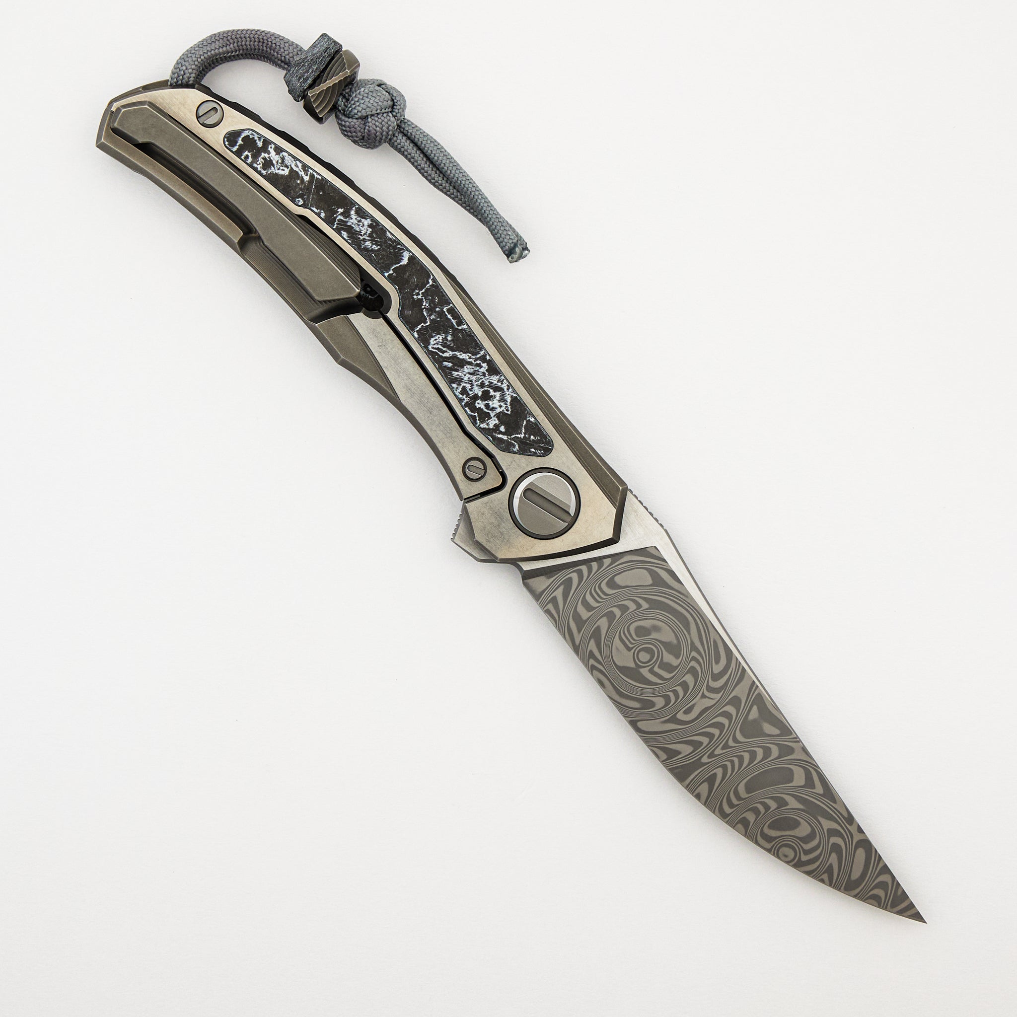 Quantium WKM - Titanium/White CarboTi Handle - ZDI-E Blade - MRBS