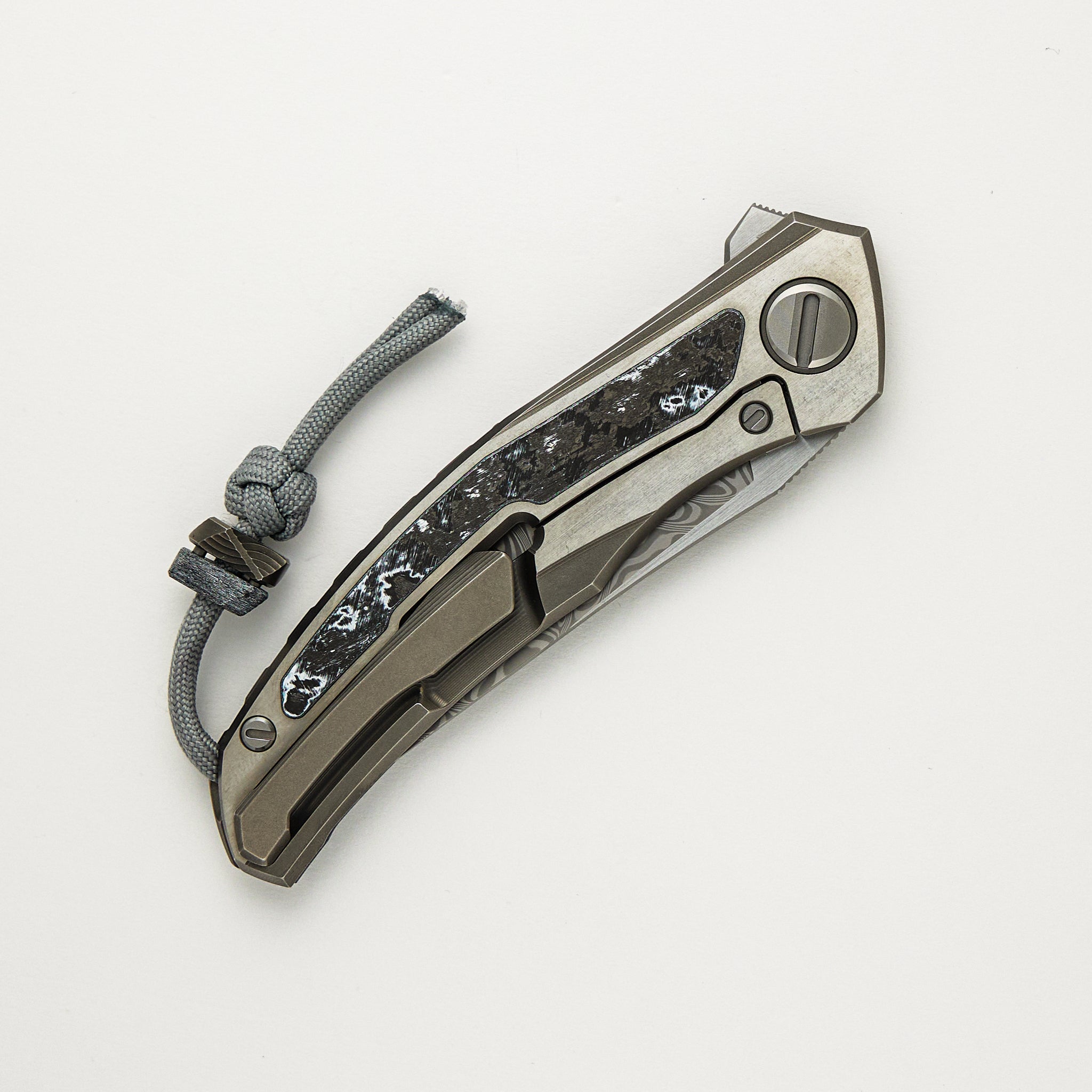Quantium WKM - Titanium/White CarboTi Handle - ZDI-E Blade - MRBS