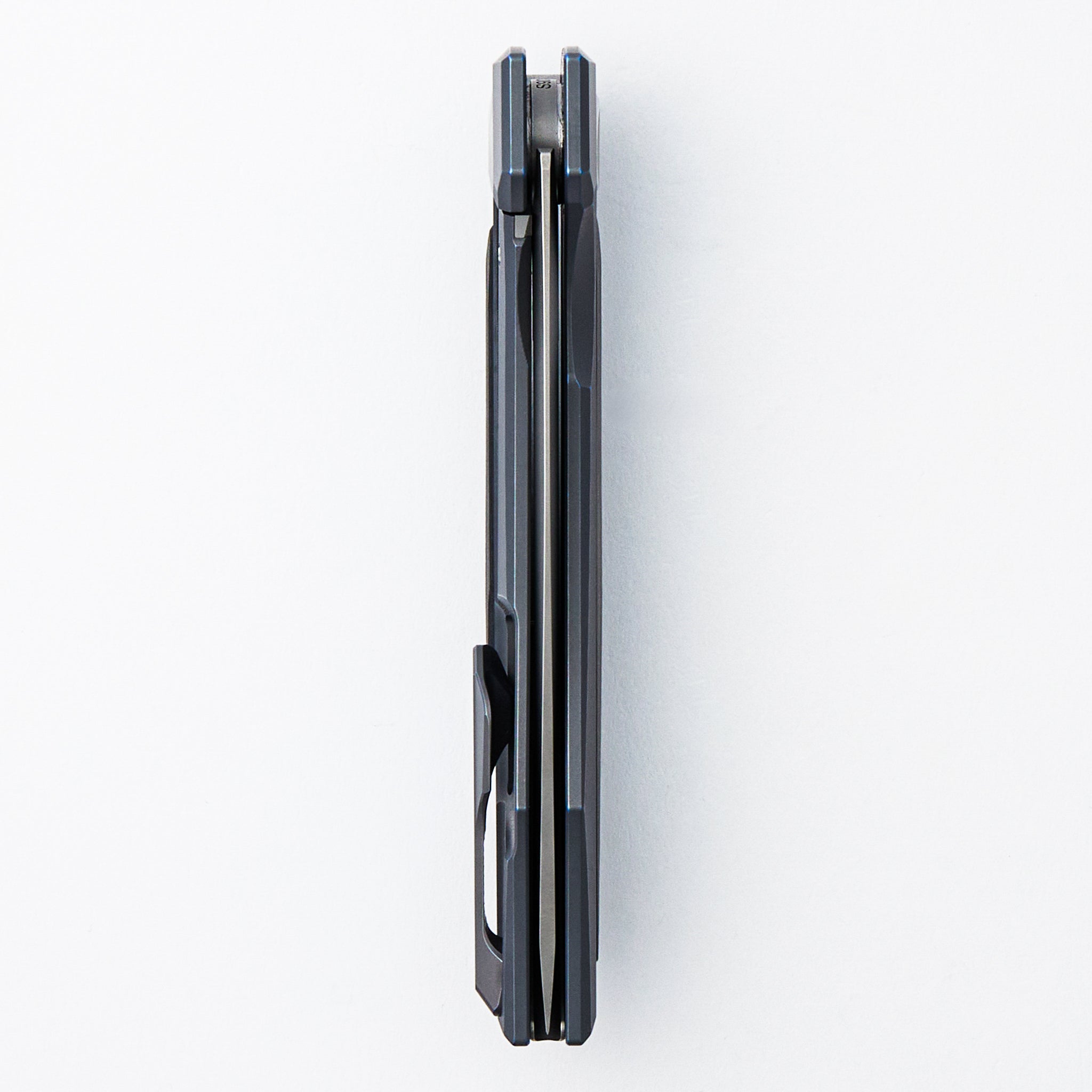 Stormy KMP (RKMP) - S90V Blade - Titanium/Wind & Rain CarboTi Handle - SRRBS (Charles Marlowe Design)