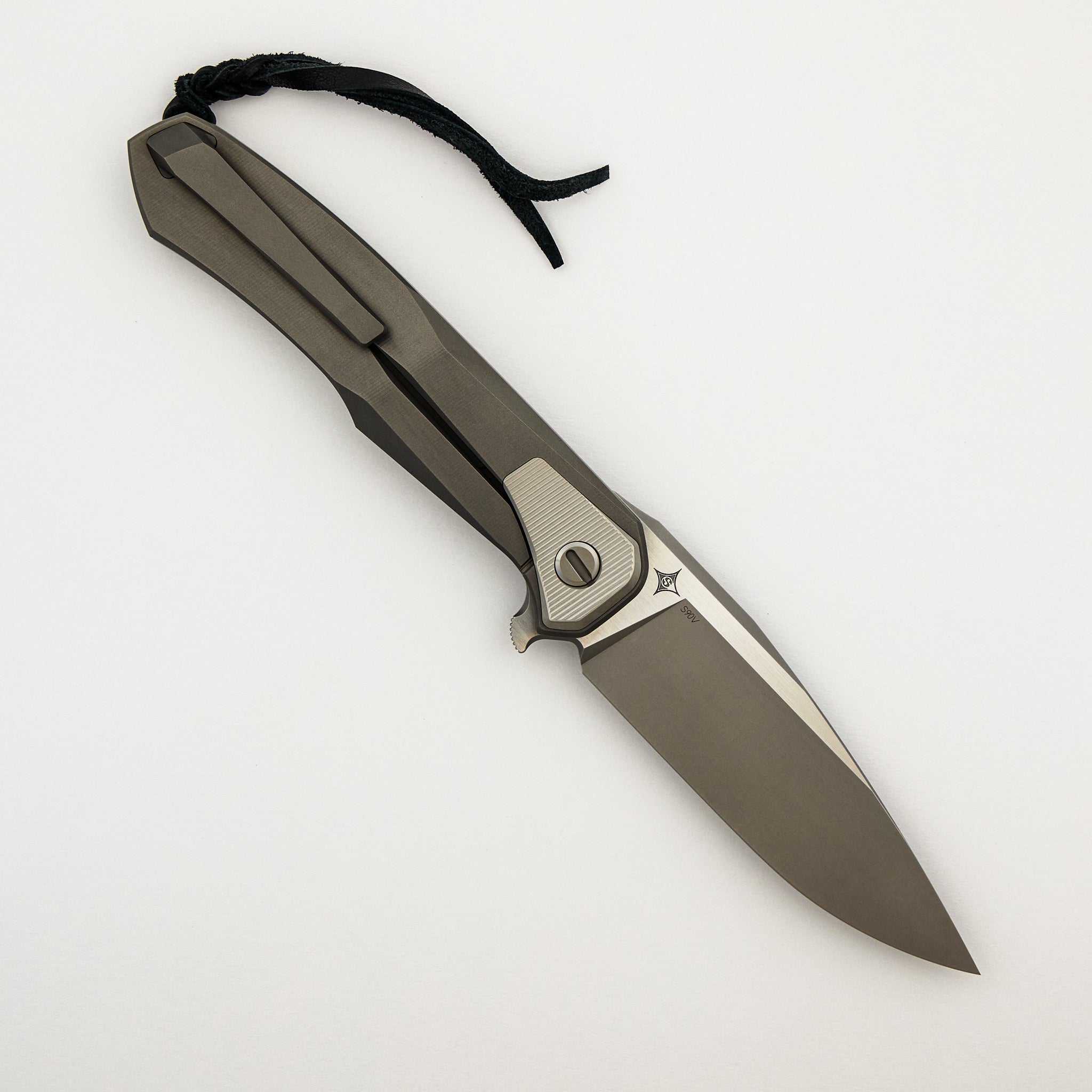 Russian Lochsa - S90V Blade - Integral Titanium Handle - Bushing System (Scott Cook Design)