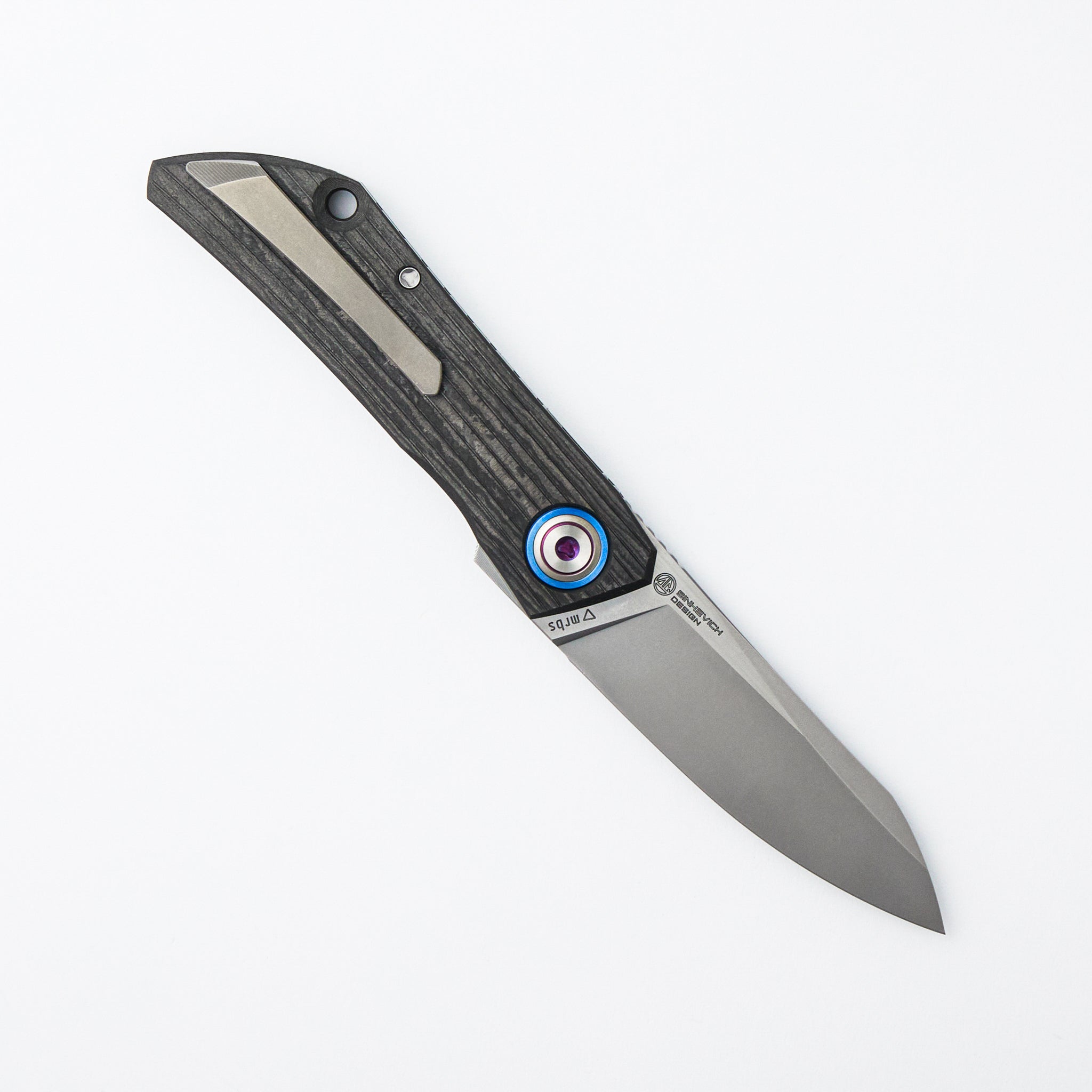 Skinny Strip - S90V Blade - CarboTi Handle - MRBS (Sinkevich Design)