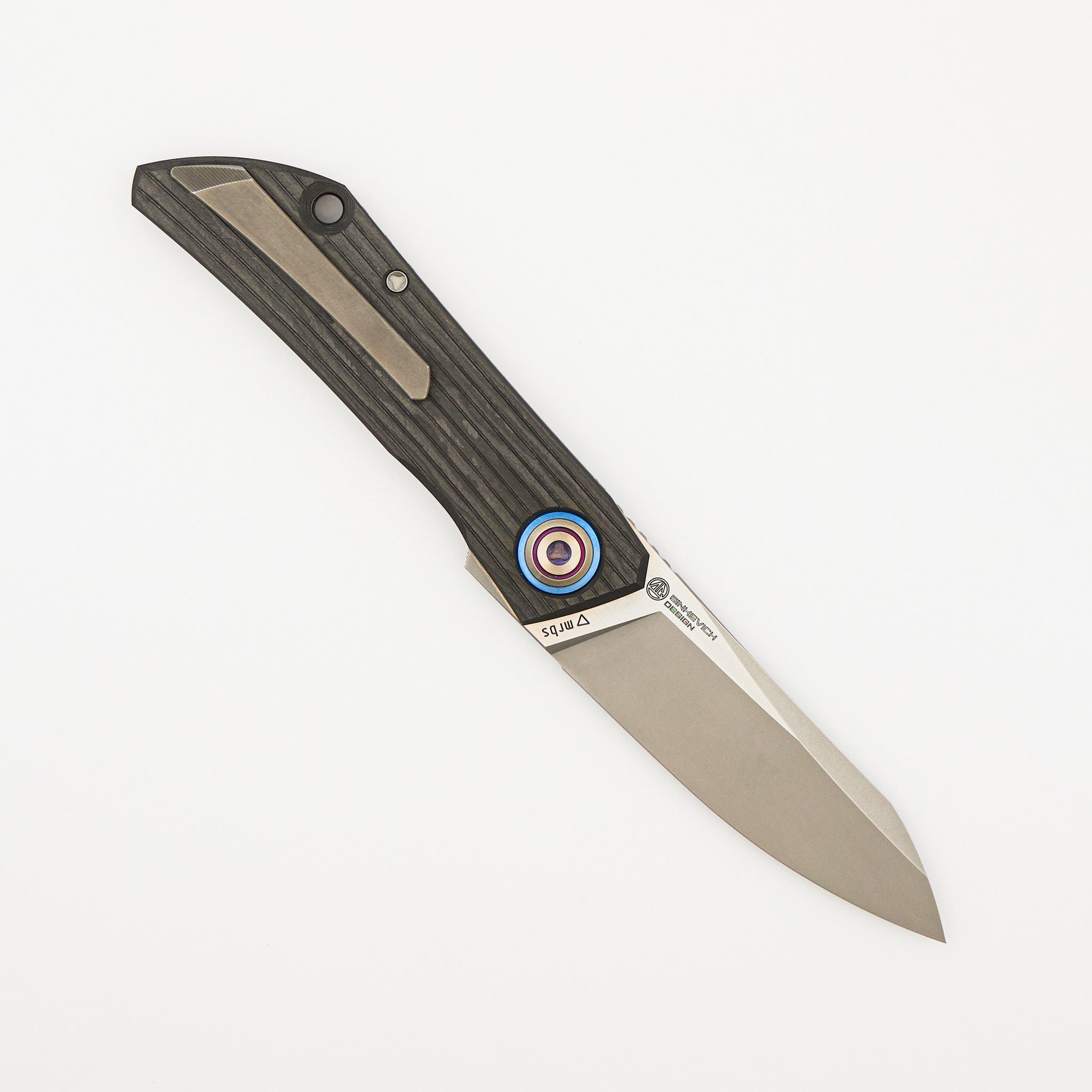 Skinny Strip - S90V Blade - CarboTi Handle - MRBS (Sinkevich Design)