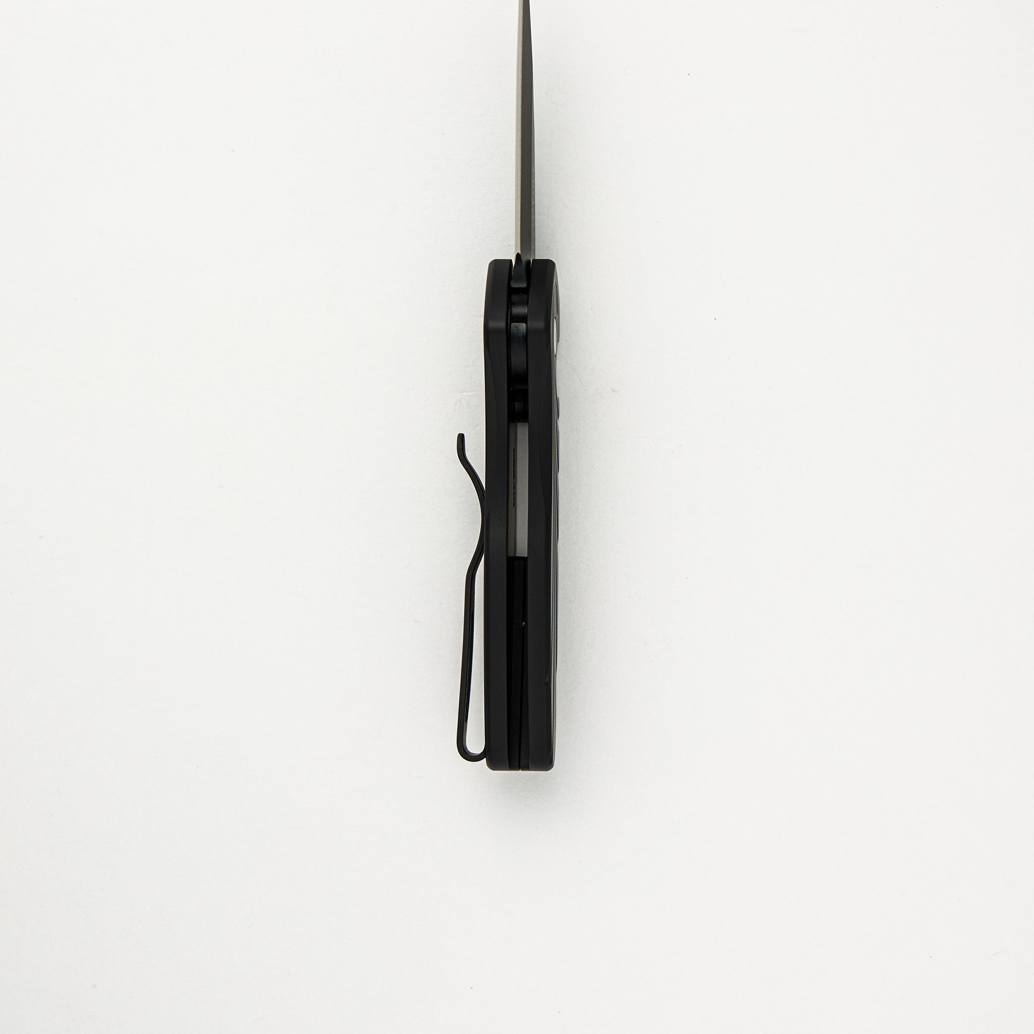Sprint - 2937 - Black Handle W/ 3D Wave Pattern - Mother of Pearl Button - DLC Black S35VN Blade