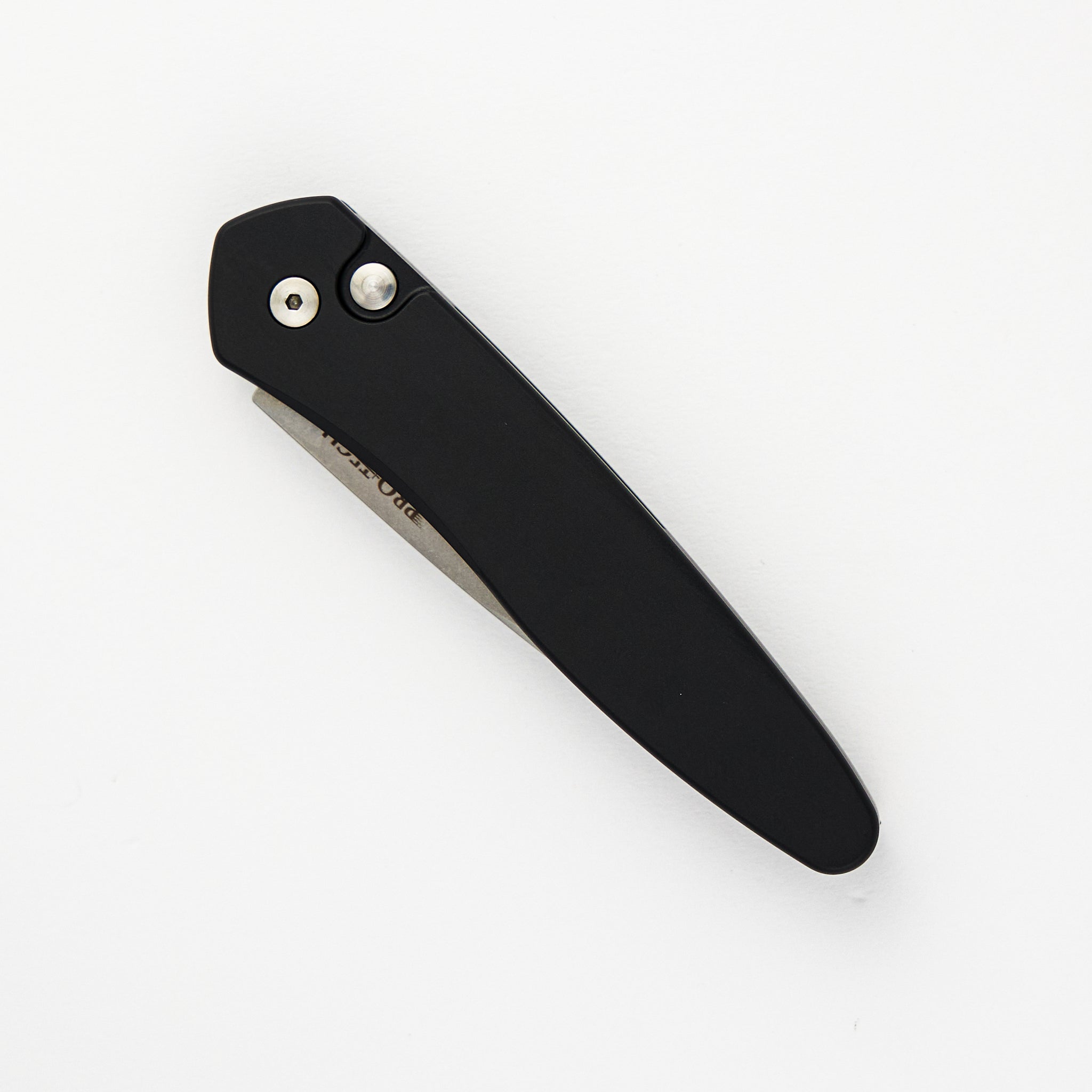 Newport – Black Aluminum Handle – Stonewash S35VN Blade 3405
