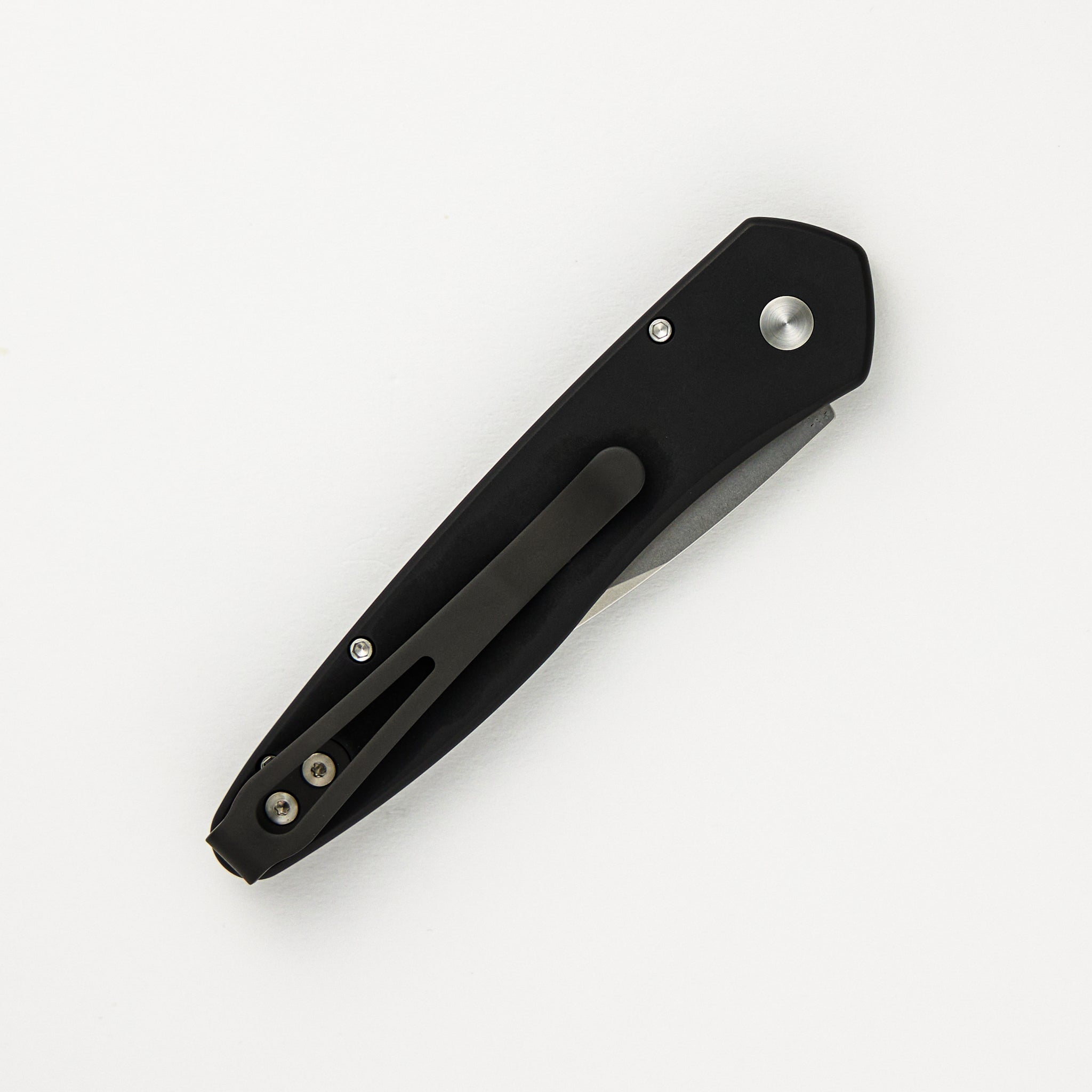 Half-Breed - Black Aluminum Handle - Stonewash S35VN Blade - 3605