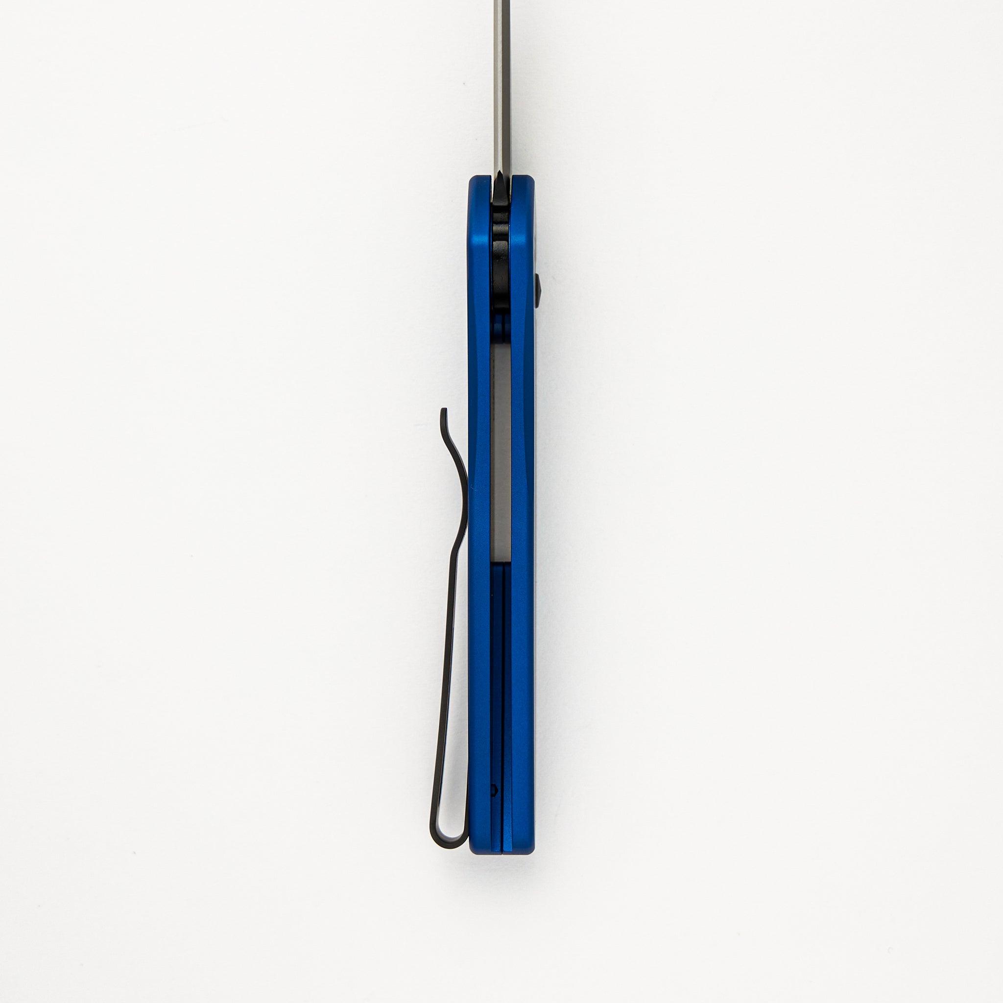 Half-Breed - Blue Aluminum Handle - Black DLC S35VN Blade - 3607-BLUE