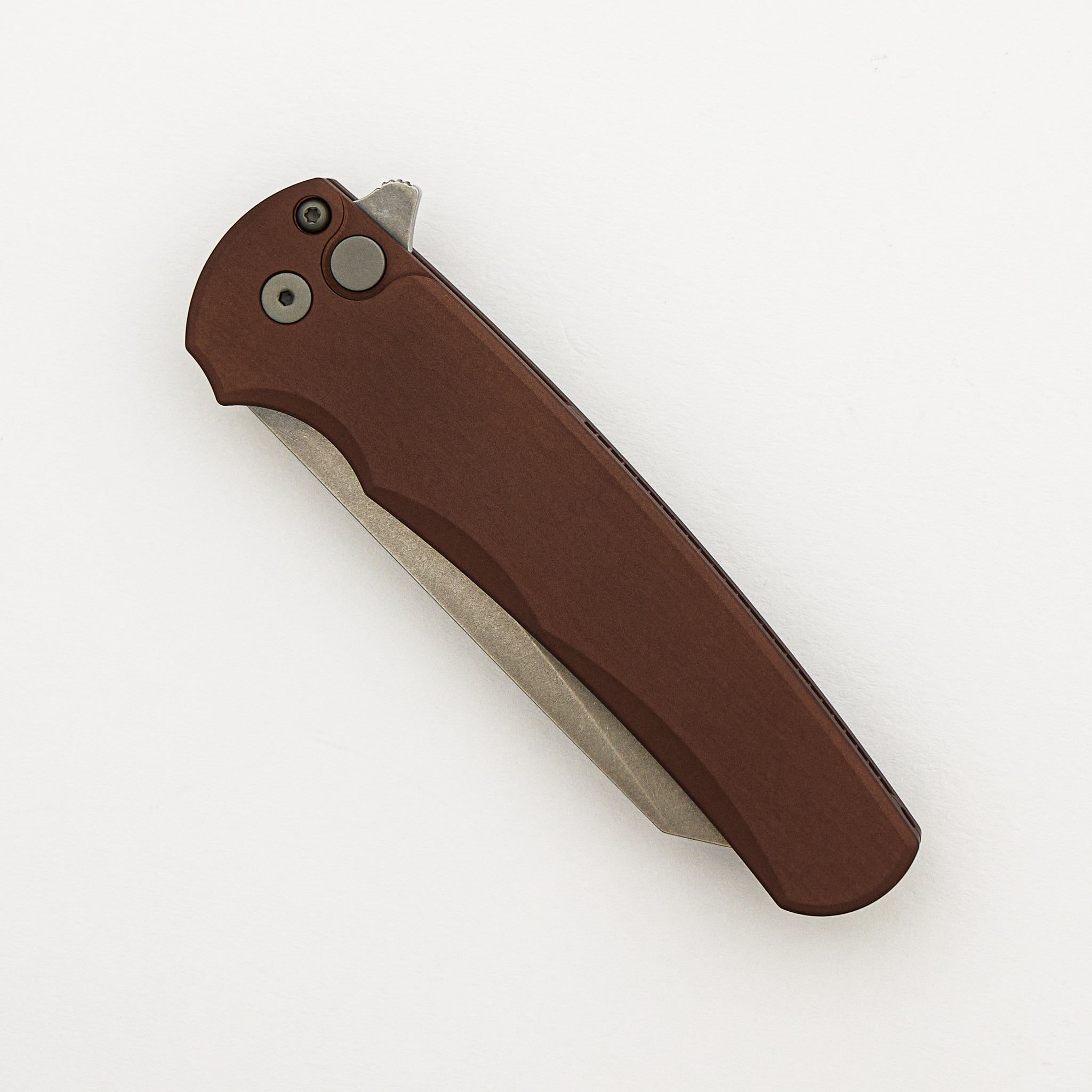 Malibu Flipper - 5401-FDE - FDE Handle - Stonewash Reverse Tanto MagnaCut Blade