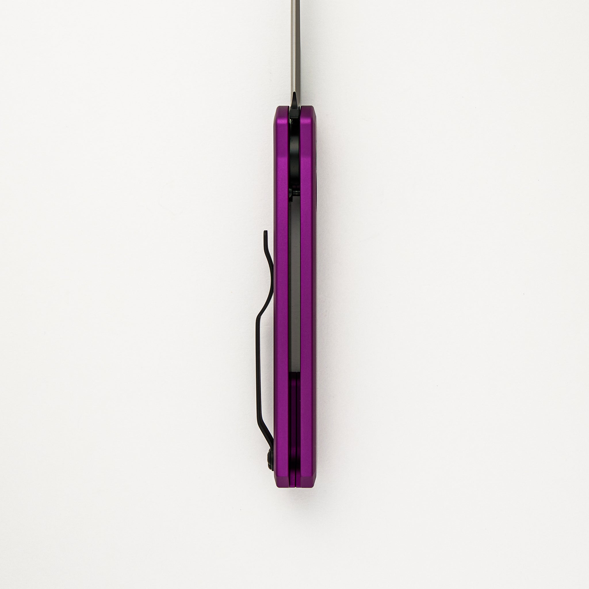 Godson – Solid Purple Handle – Black 154-CM Blade - 721-PURPLE