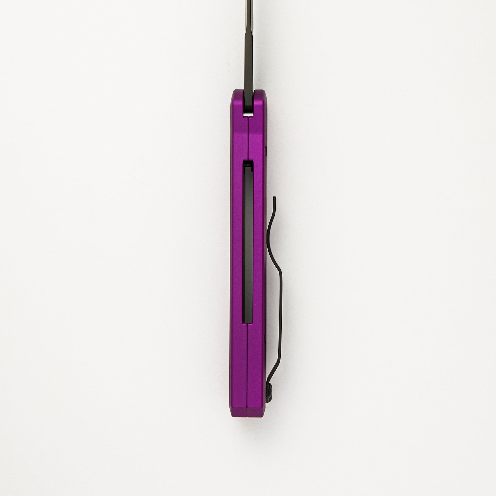 Godson – Solid Purple Handle – Black 154-CM Blade - 721-PURPLE