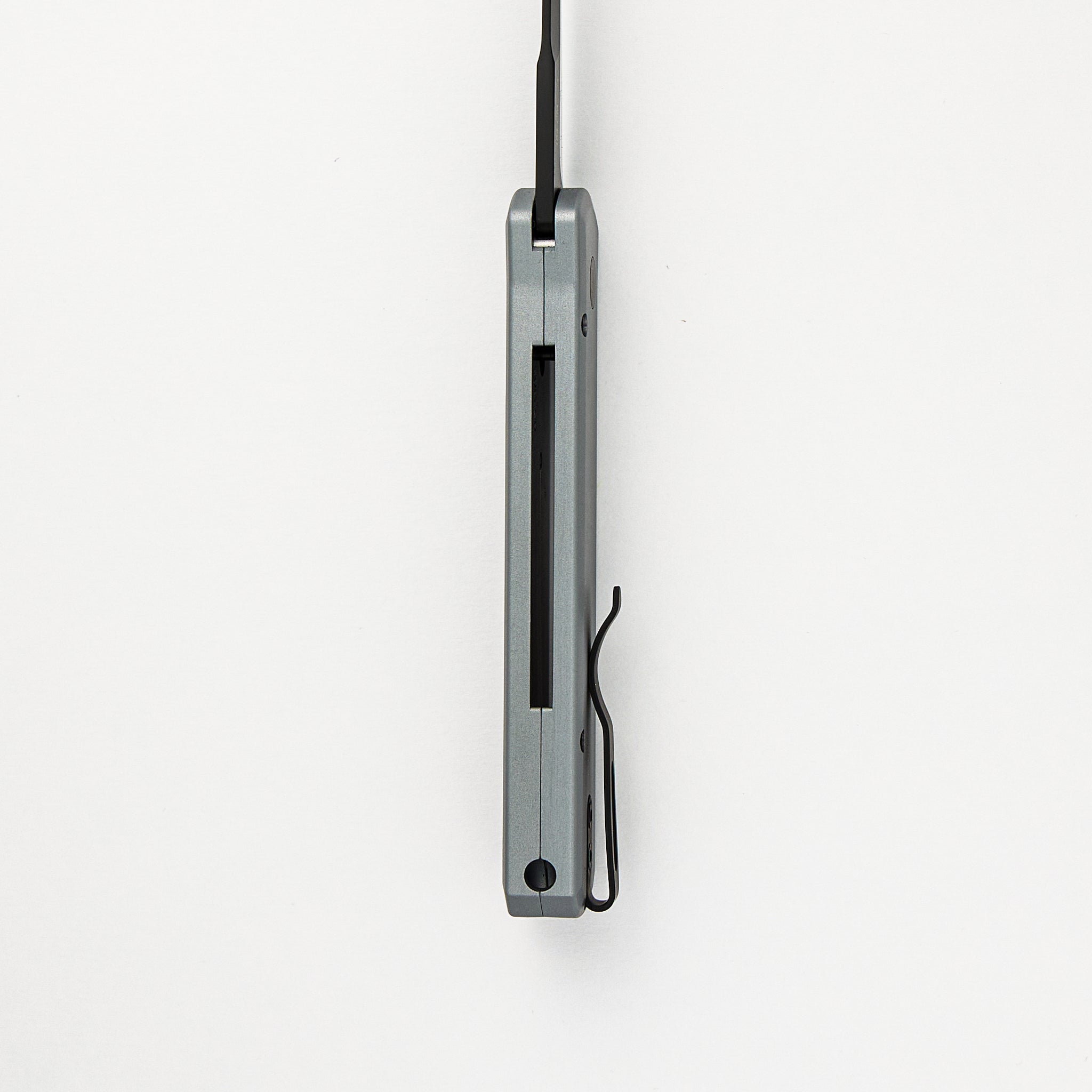 Godson – Grey Handle – Single Black G10 Inlay – DLC Black Blade – 756