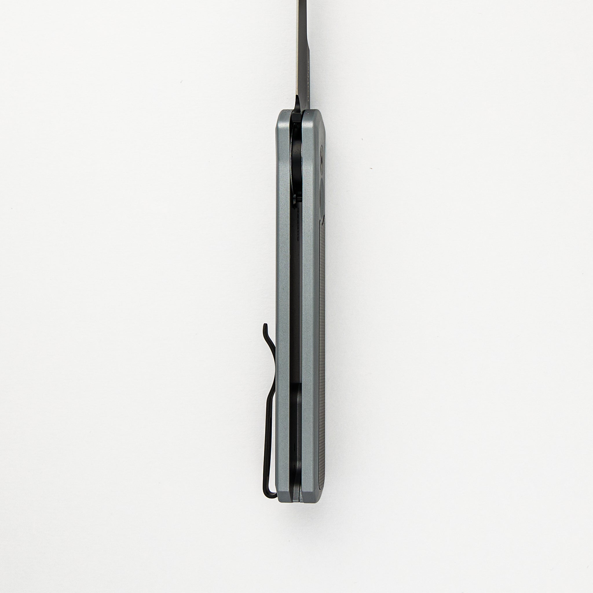 Godson – Grey Handle – Single Black G10 Inlay – DLC Black Blade – 756