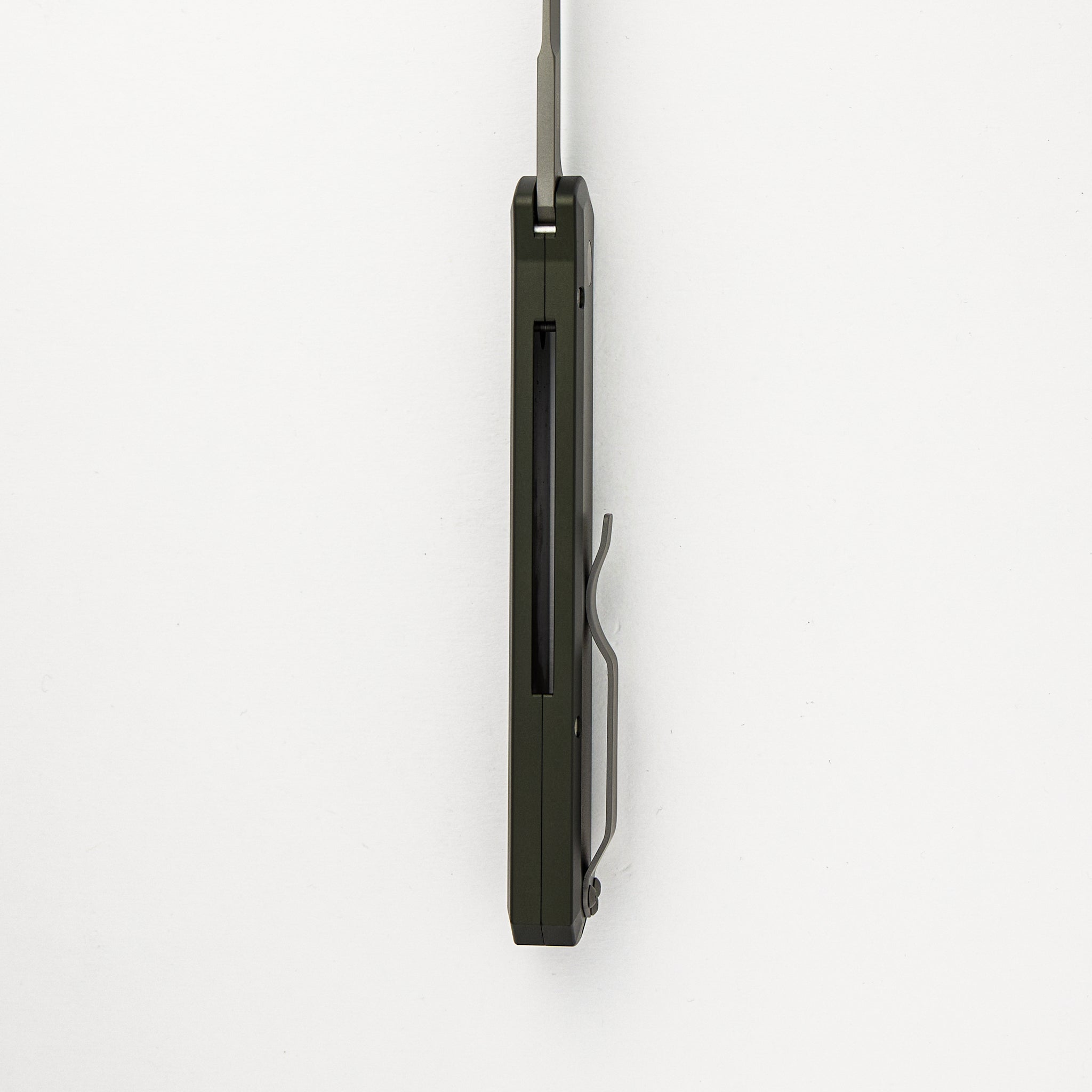 GODFATHER – Solid Green Handle – Blasted 154CM Plain Edge Blade 920-Green
