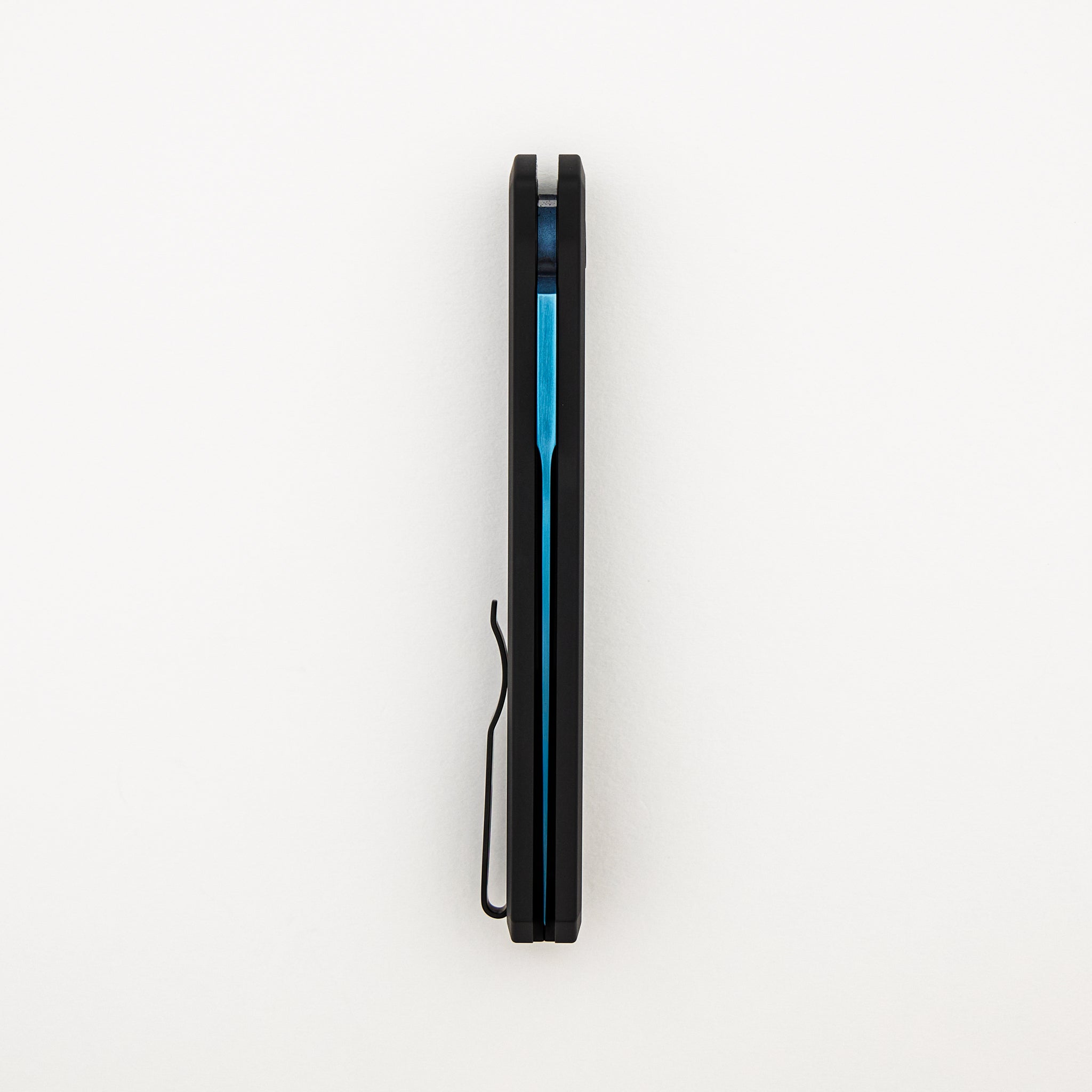 GODFATHER - 921 SB - Solid Black Handle - Sapphire Blue 154CM Blade