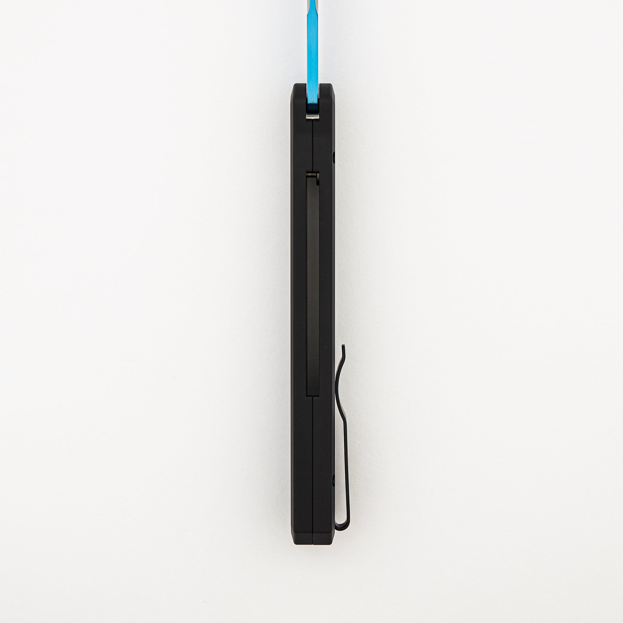 GODFATHER - 921 SB - Solid Black Handle - Sapphire Blue 154CM Blade