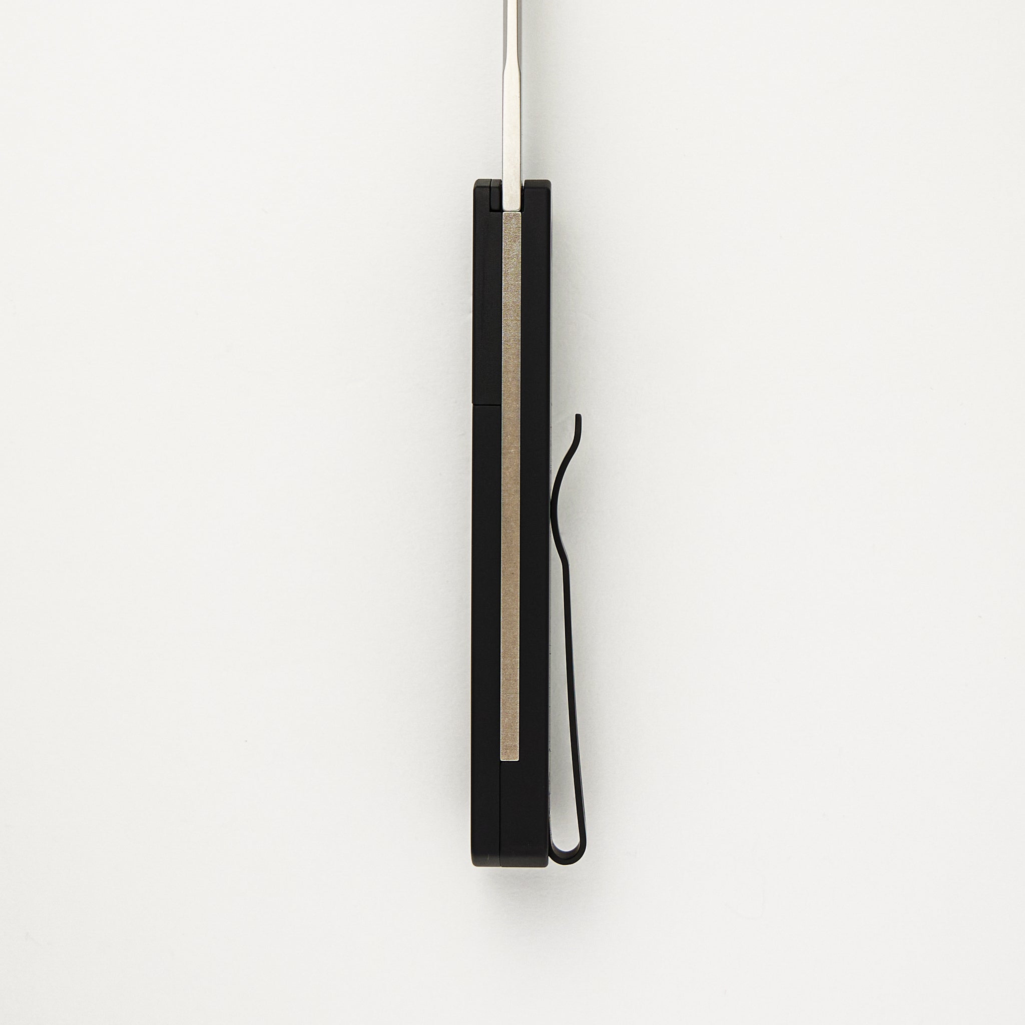 BR-1.3 "Whiskers" Design - Black Handle - Stonewash 154CM Blade