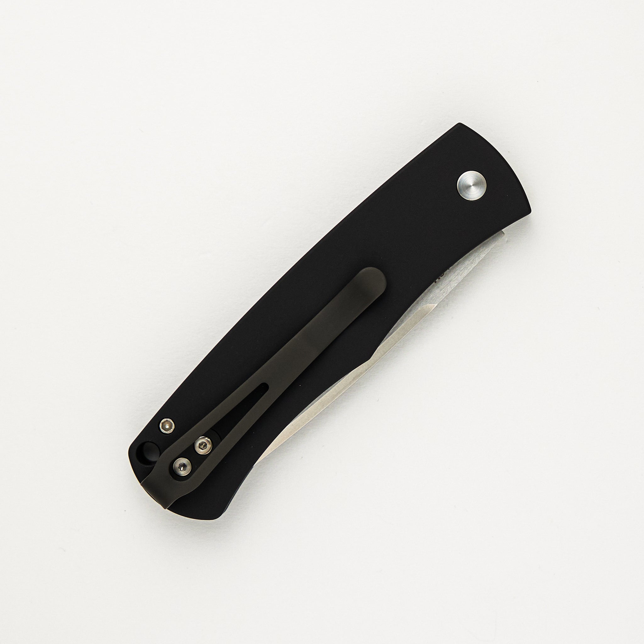BR-1.3 "Whiskers" Design - Black Handle - Stonewash 154CM Blade