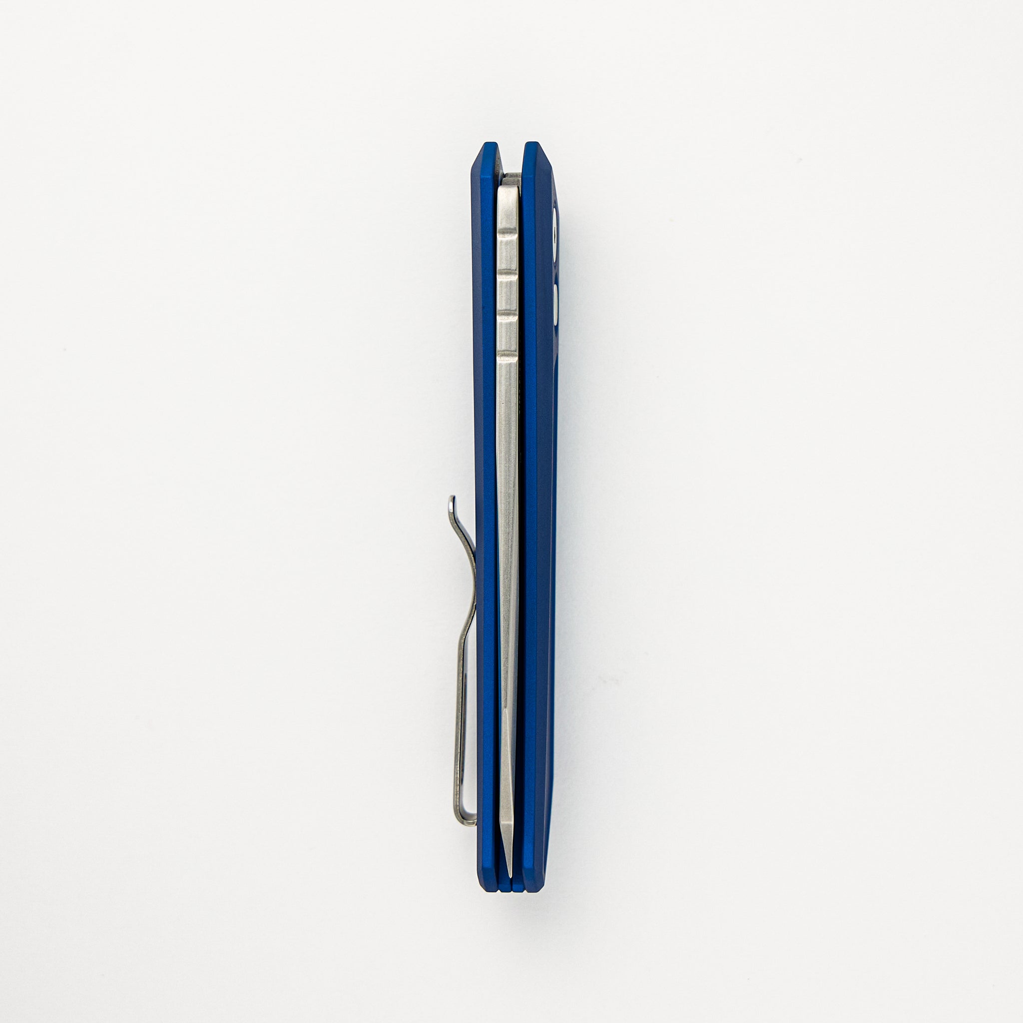 Oligarch - Blue Aluminum Handle - Stonwashed MagnaCut Blade 2024 CCKS Fall DS101-BLUE (Sinkevich Design)