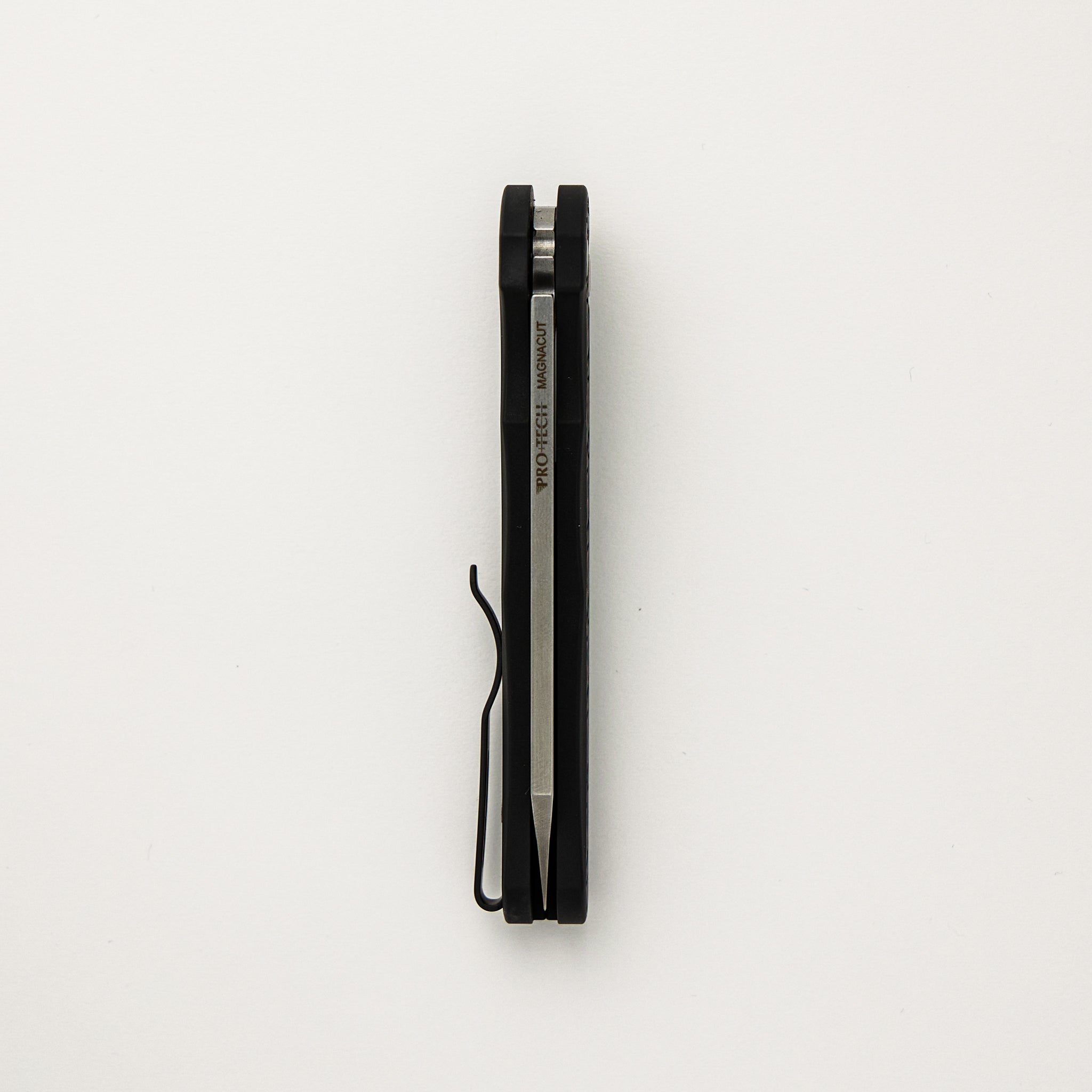 Malibu - 2025 CCKS Spring - Black "Nexus" Textured Handle - Reverse Tanto MagnaCut Blade
