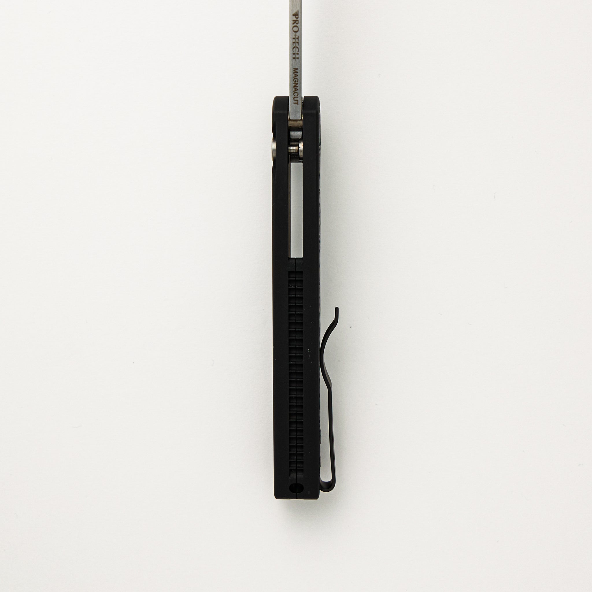 Malibu - 2025 CCKS Spring - Black "Nexus" Textured Handle - Reverse Tanto MagnaCut Blade