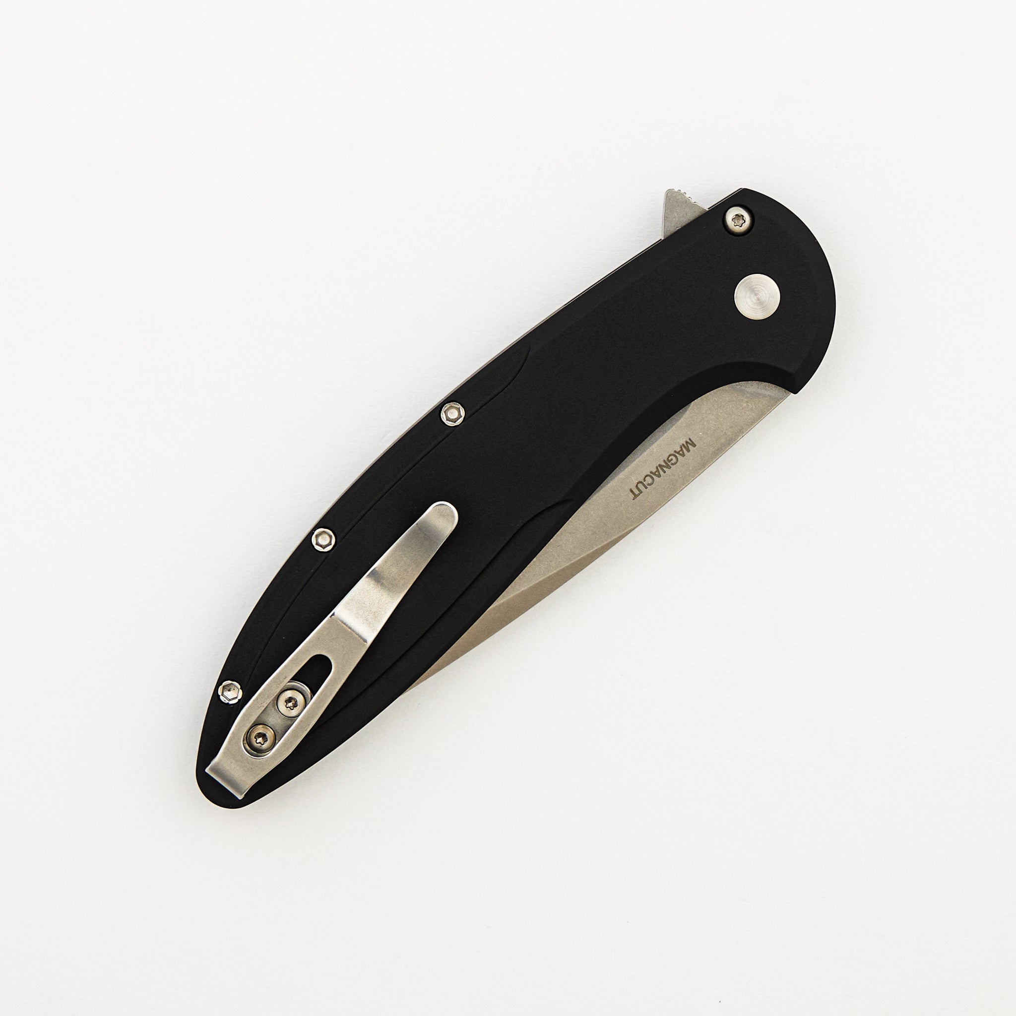 Cambria 2 - CF2101-LTD TC Red - Black Aluminum Handle - Red Techocarbo Inlay - MagnaCut Blade