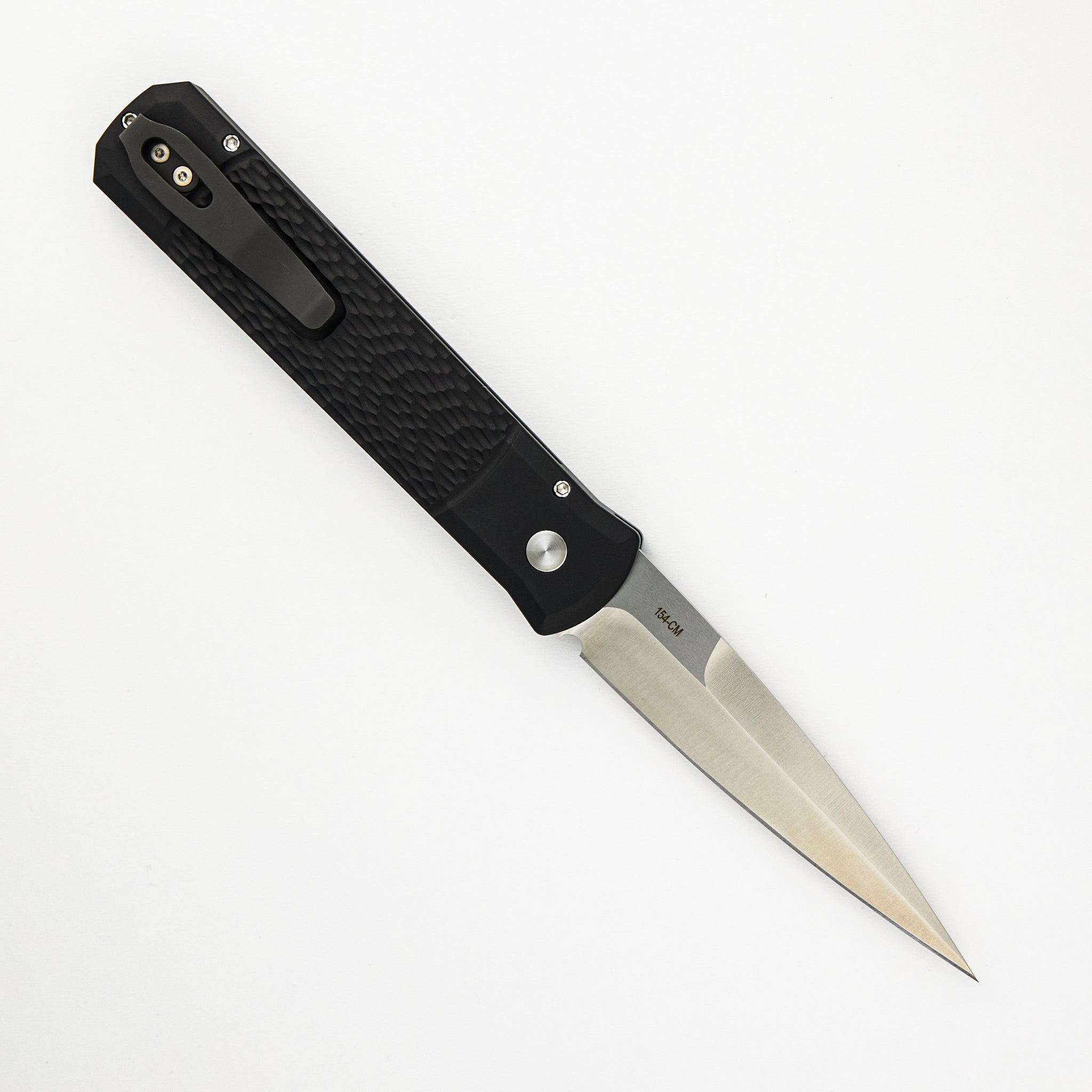 GODFATHER – Black Jigged Handle - Satin Blade - Pearl Button 925-Ltd.