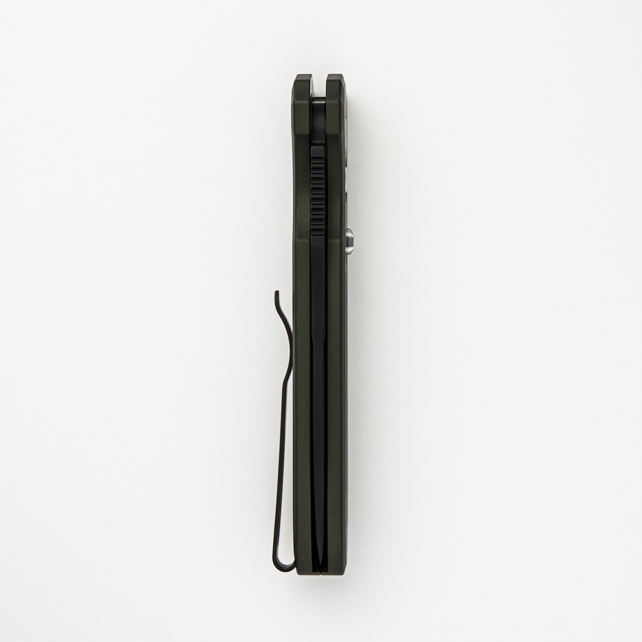PDW Invictus Auto – Green Handle - Pearl Button - DLC Black MagnaCut Blade - 1805-GREEN