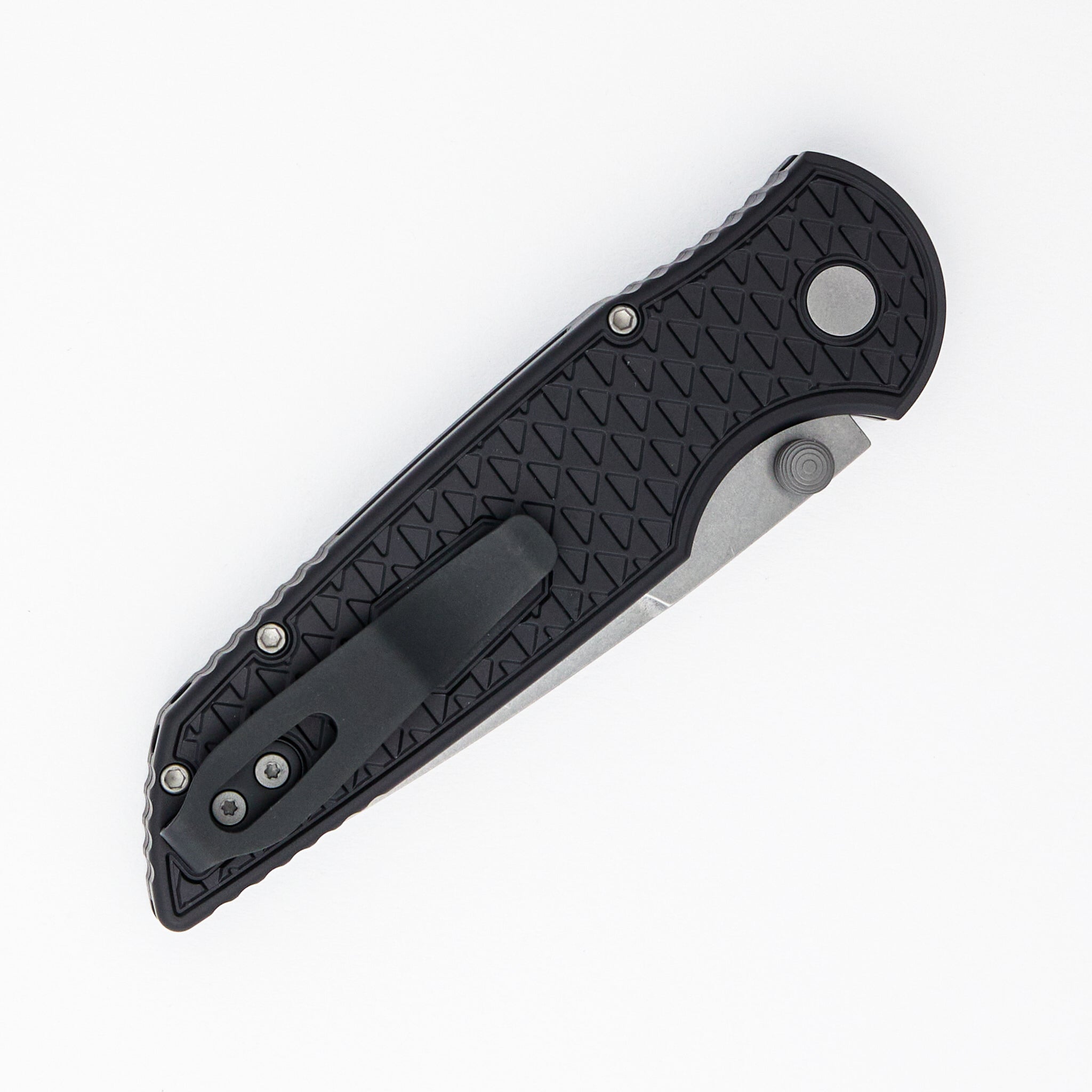 TR-3 Integrity - INT1105 - Black "Relic" Texture Handle - Stonewash MagnaCut Blade