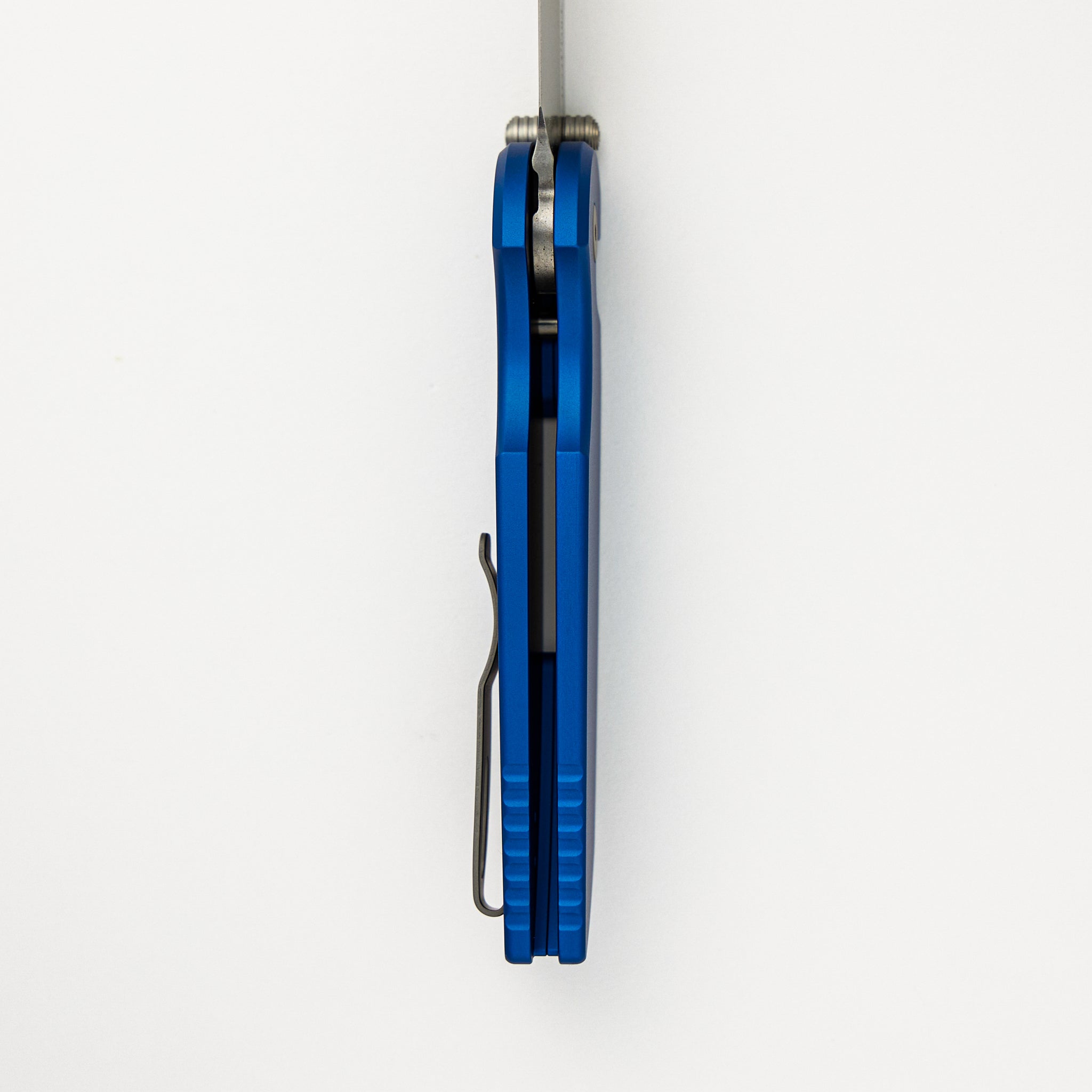 TR-3 Integrity - Blue Aluminum Handle - S35VN Blade - INT101-BLUE