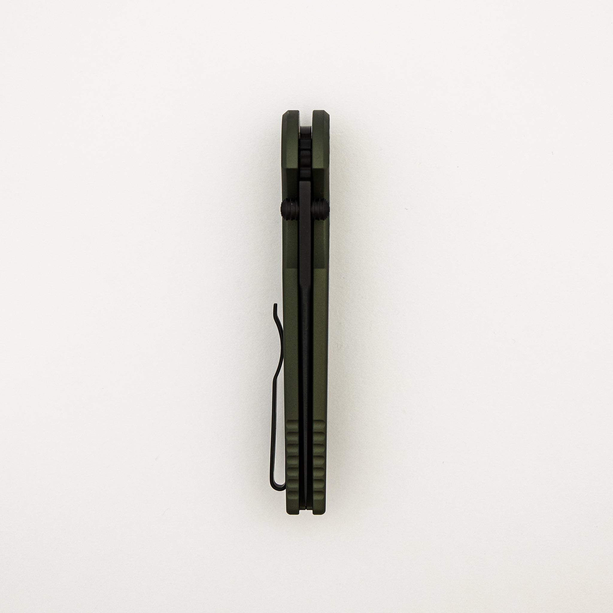 TR-3 Integrity - Green "Relic" Textured Handle - DLC Black S35VN Blade - INT106-GREEN