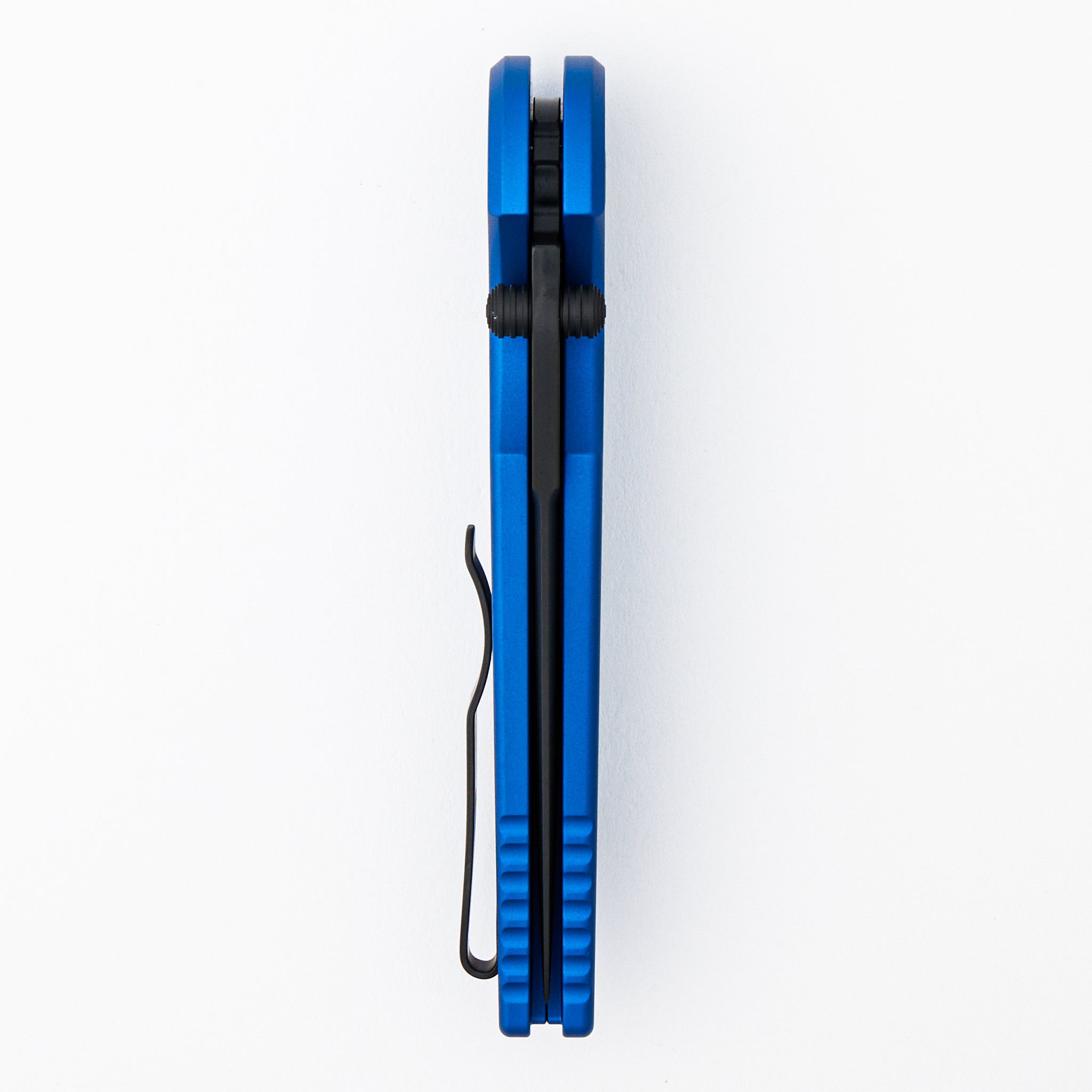 TR-3 Integrity - INT1106-BLUE - "Relic" Textured Blue Handle - DLC Black MagnaCut Blade