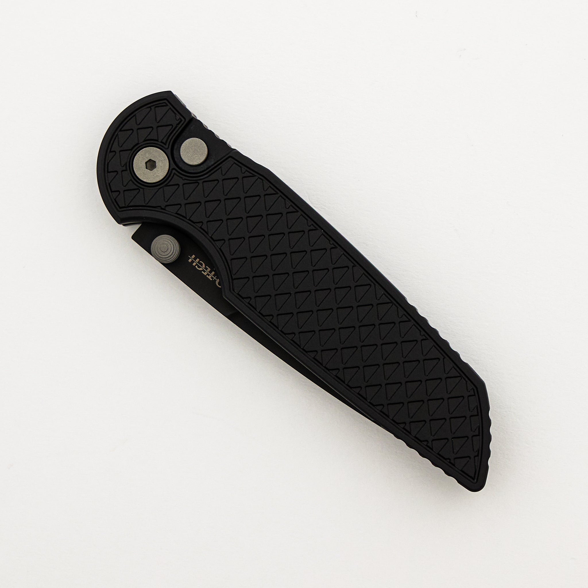 TR-3 Integrity - INT1106 - "Relic" Textured Black Handle - DLC Black MagnaCut Blade