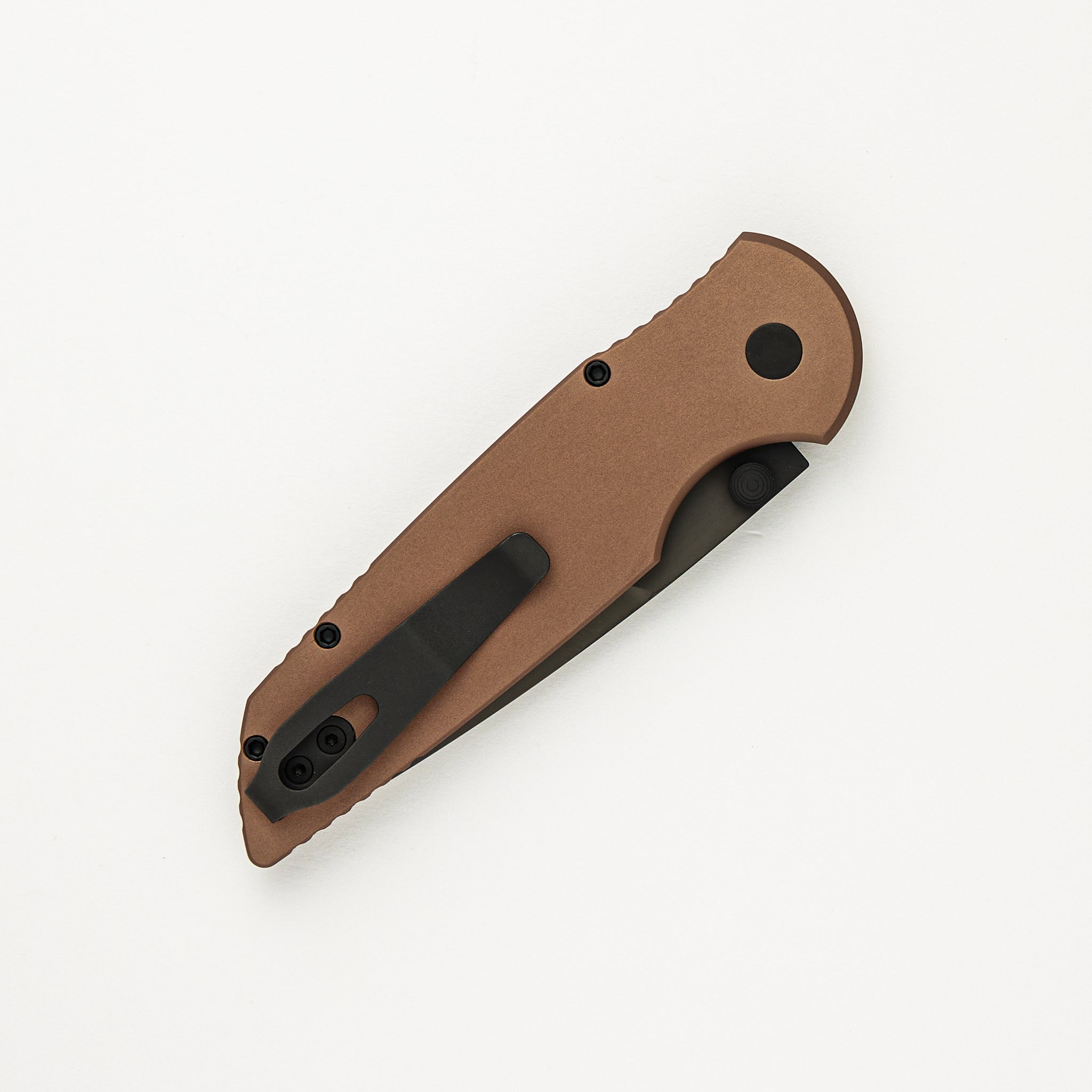 TR-3 Integrity - INT103-FDE - Smooth Flat Dark Earth Aluminum Handle - DLC Black S35VN Blade