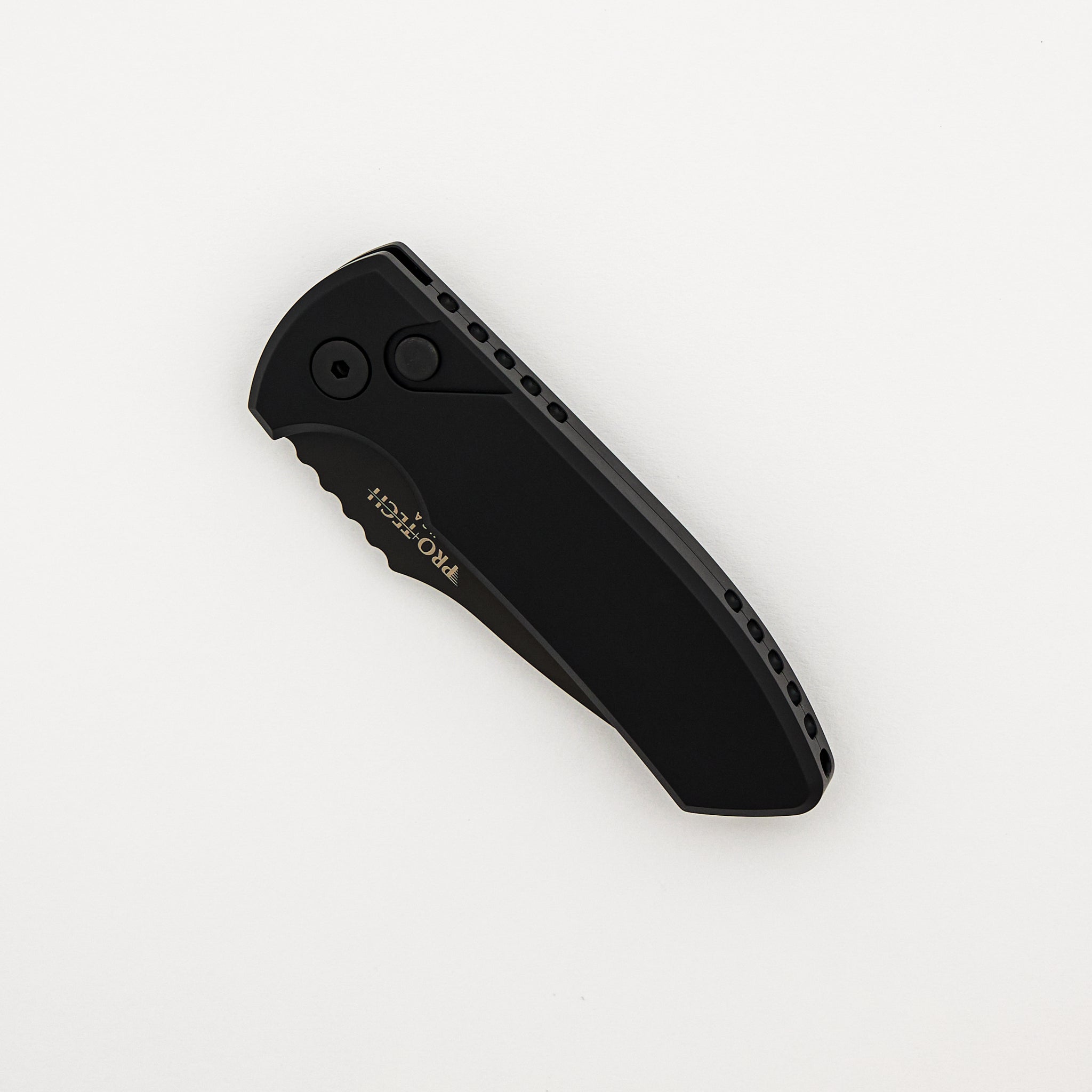 SBR – Smooth Black Handle – Black S35VN Blade LG403 (Les George Design)