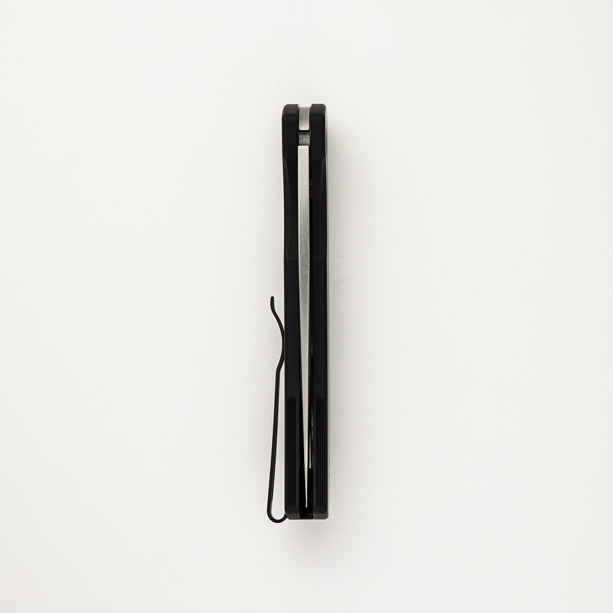 M2601 Magic 2 "Whiskers" - Solid Black Handle - Stonewash 154CM Blade