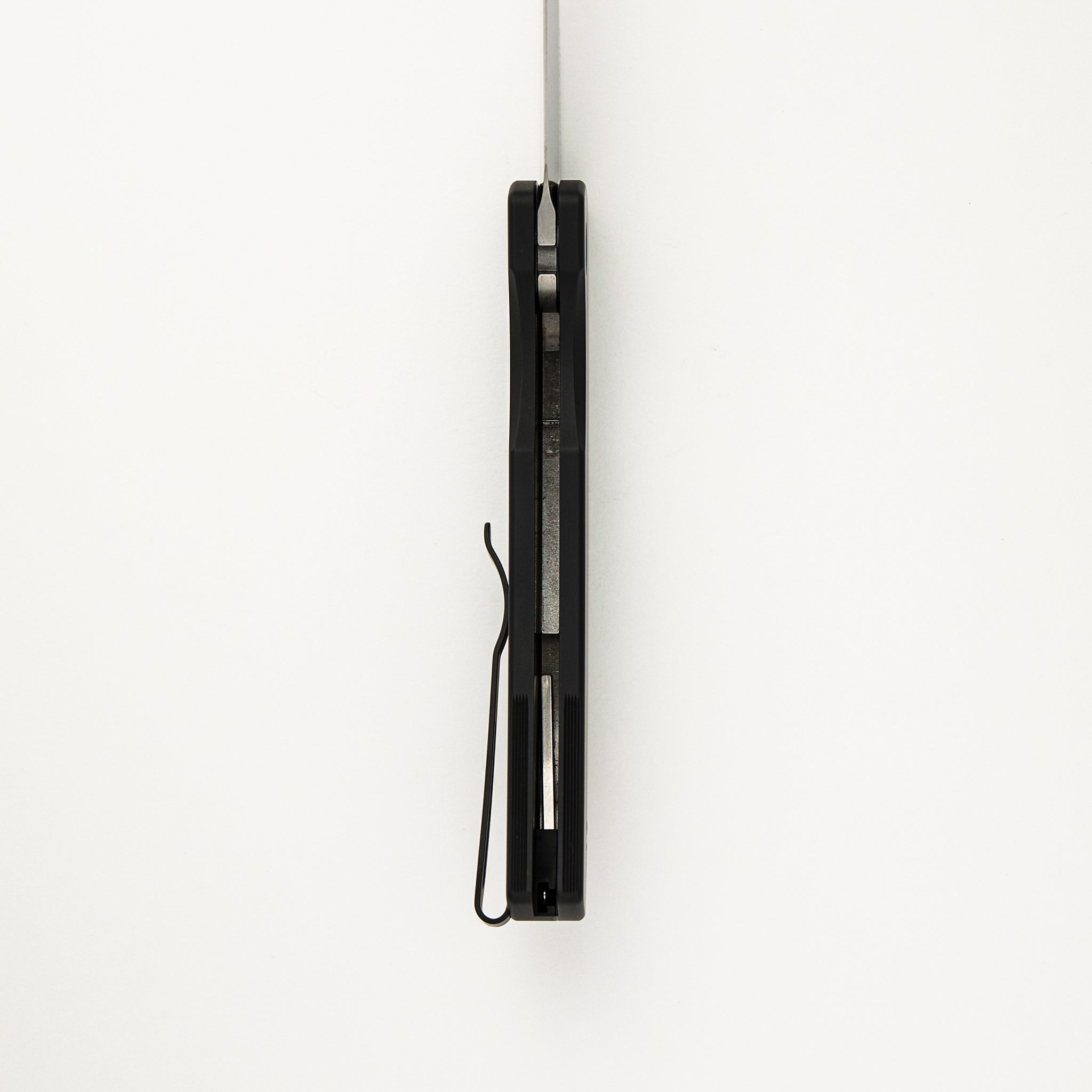 M2601 Magic 2 "Whiskers" - Solid Black Handle - Stonewash 154CM Blade