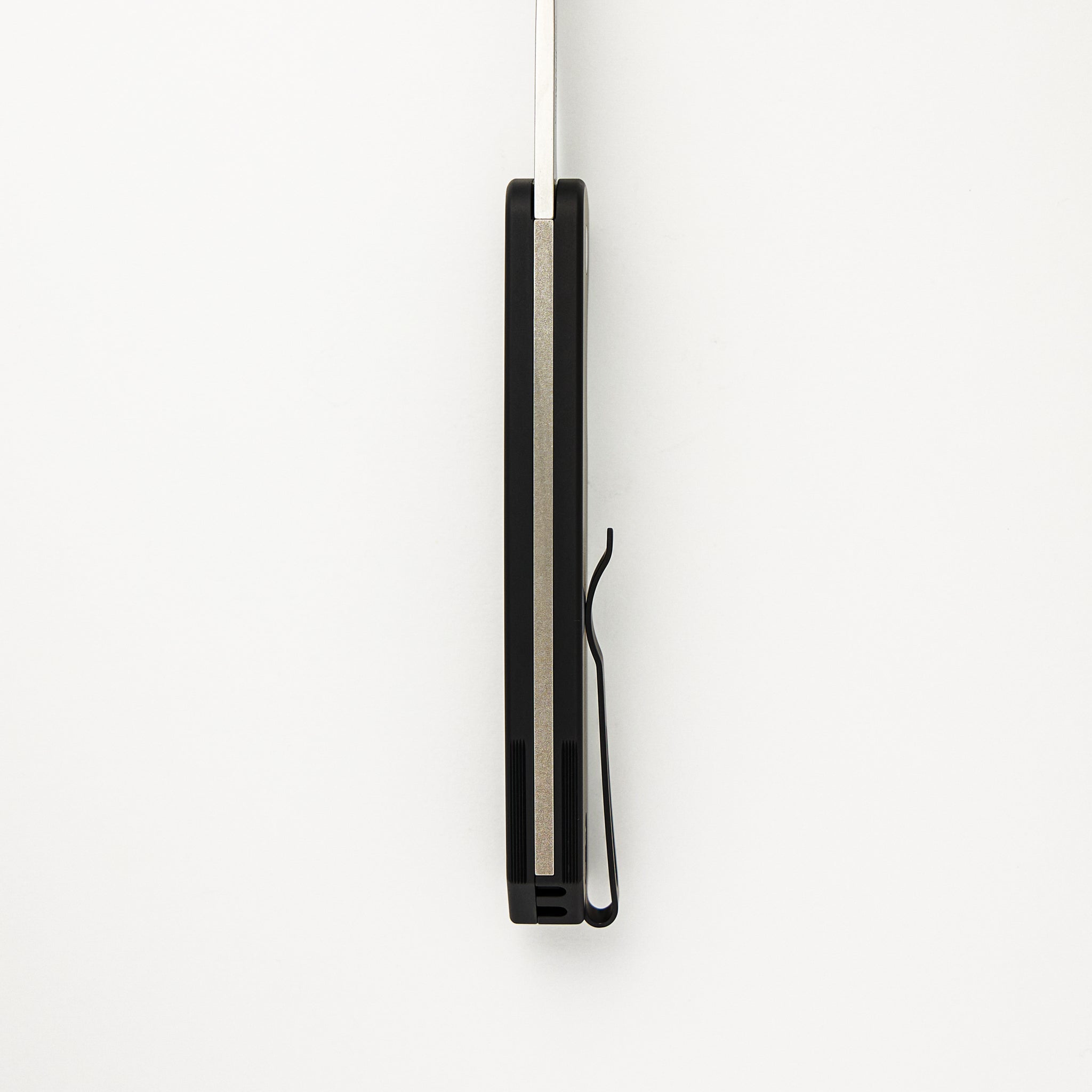 M2601 Magic 2 "Whiskers" - Solid Black Handle - Stonewash 154CM Blade
