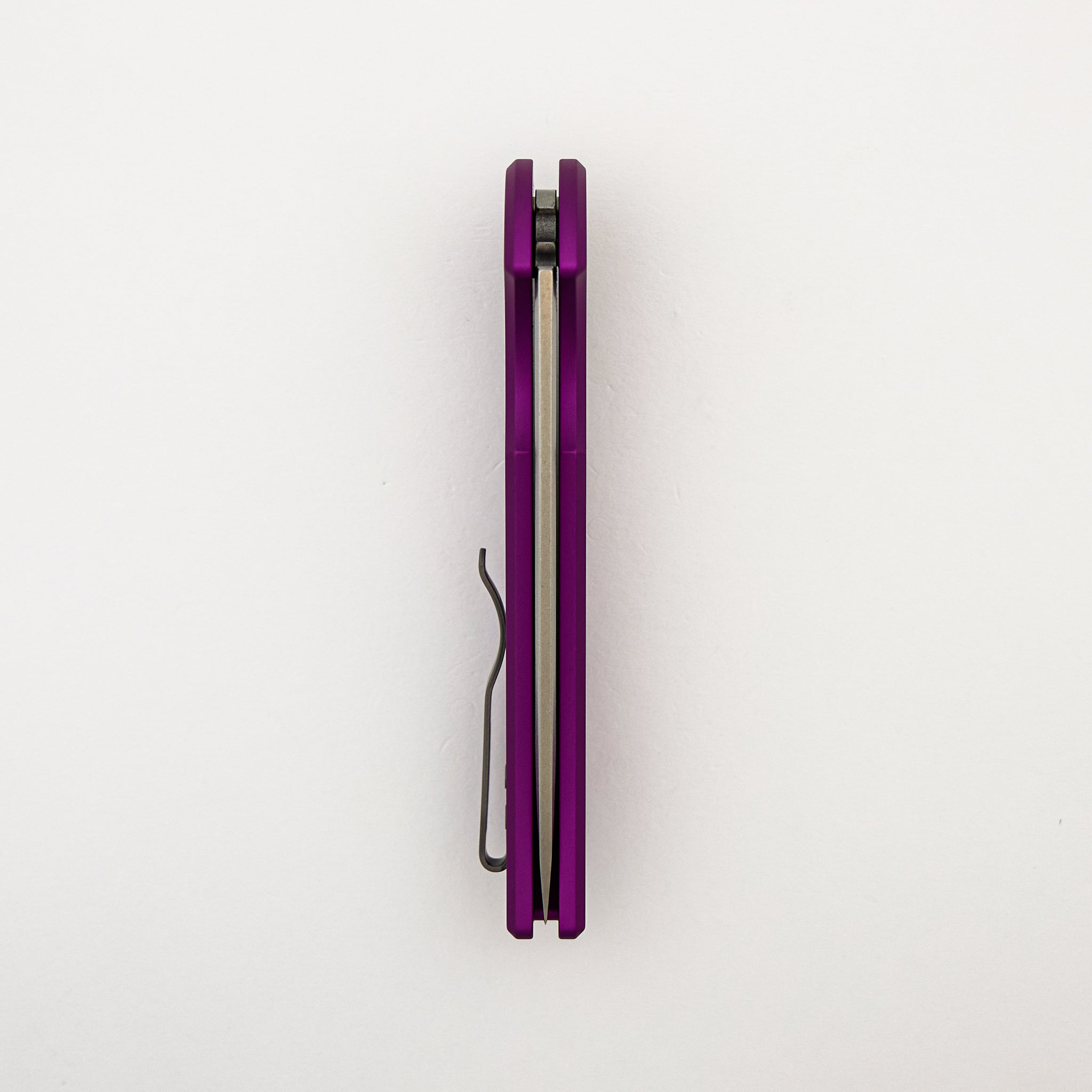 Mordax - MX101-PURPLE - Solid Purple Handle - Stonewash MagnaCut Blade