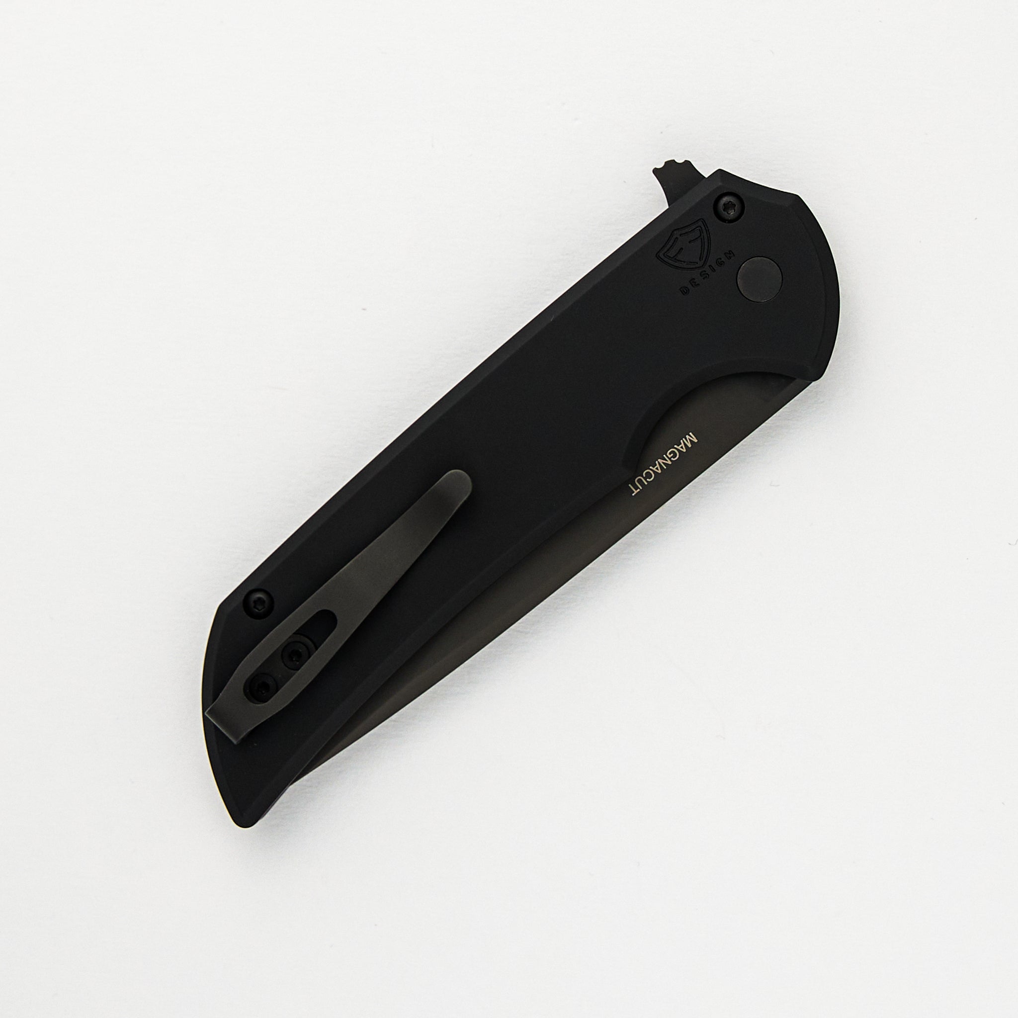 Mordax MX103 - Solid Black Handle, DLC Magnacut Blade