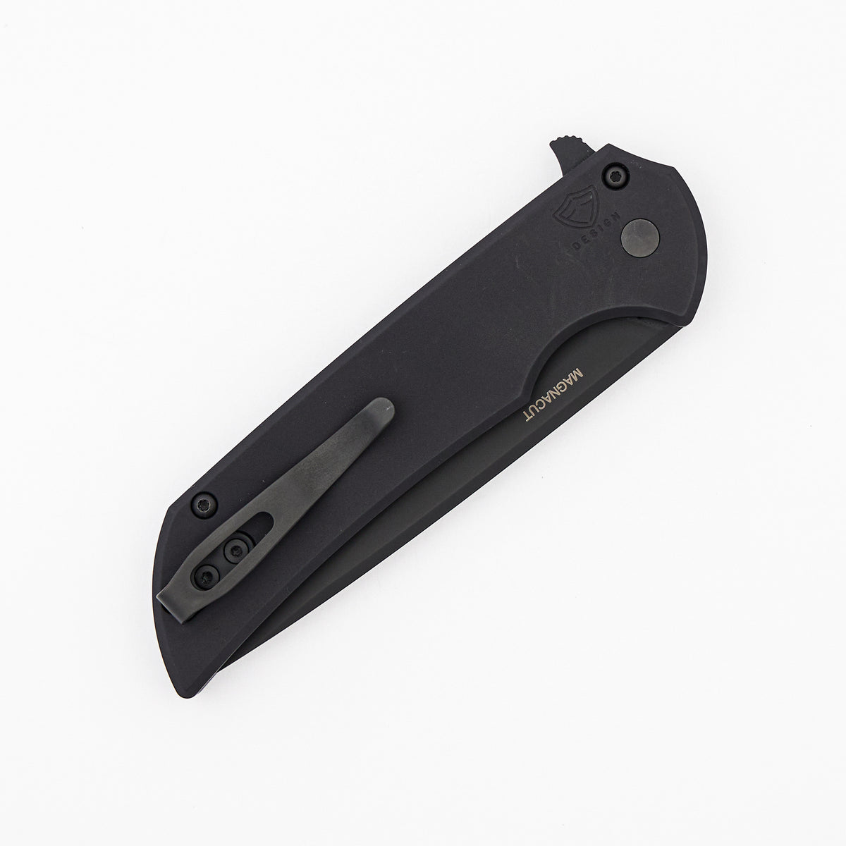 Mordax MX103 - Solid Black Handle, DLC Magnacut Blade