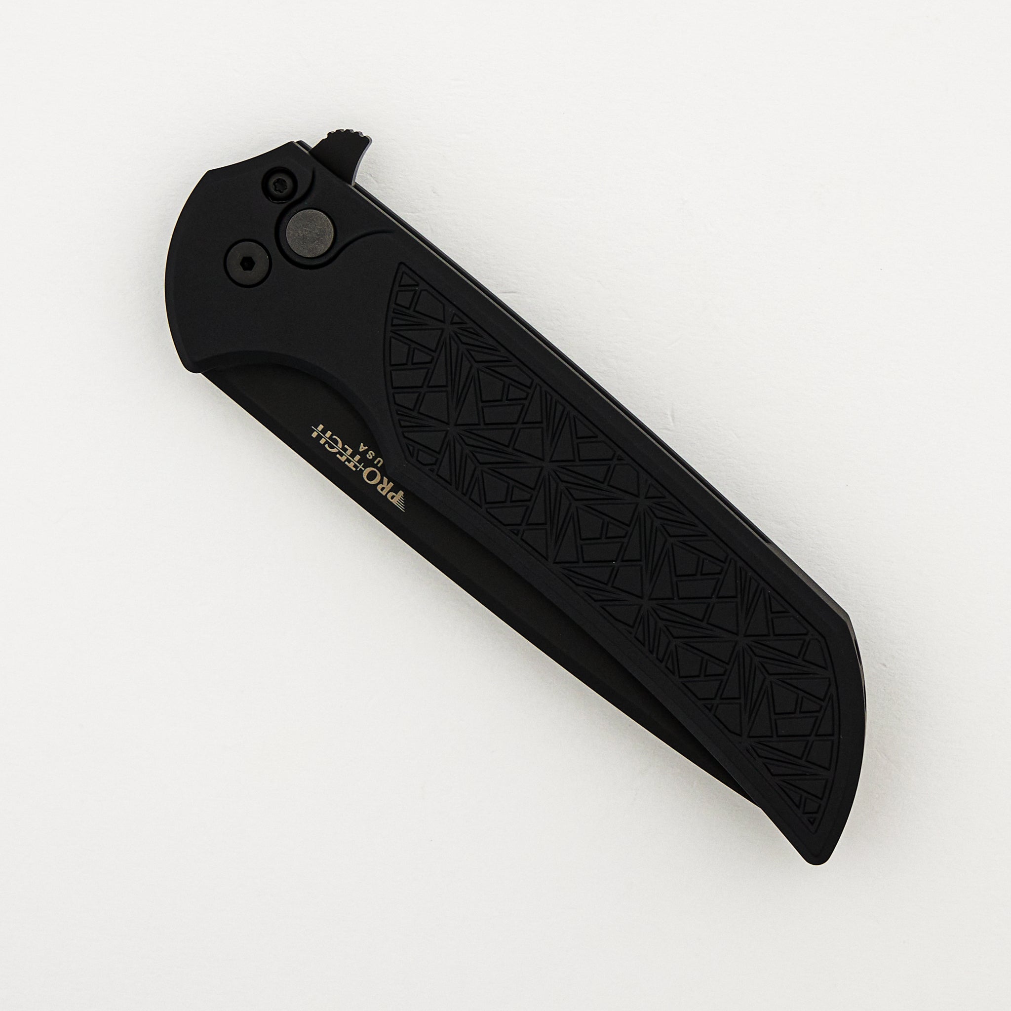 Mordax - MX106-NEXUS - Black "Nexus" Textured Handle - DLC Black MagnaCut Blade
