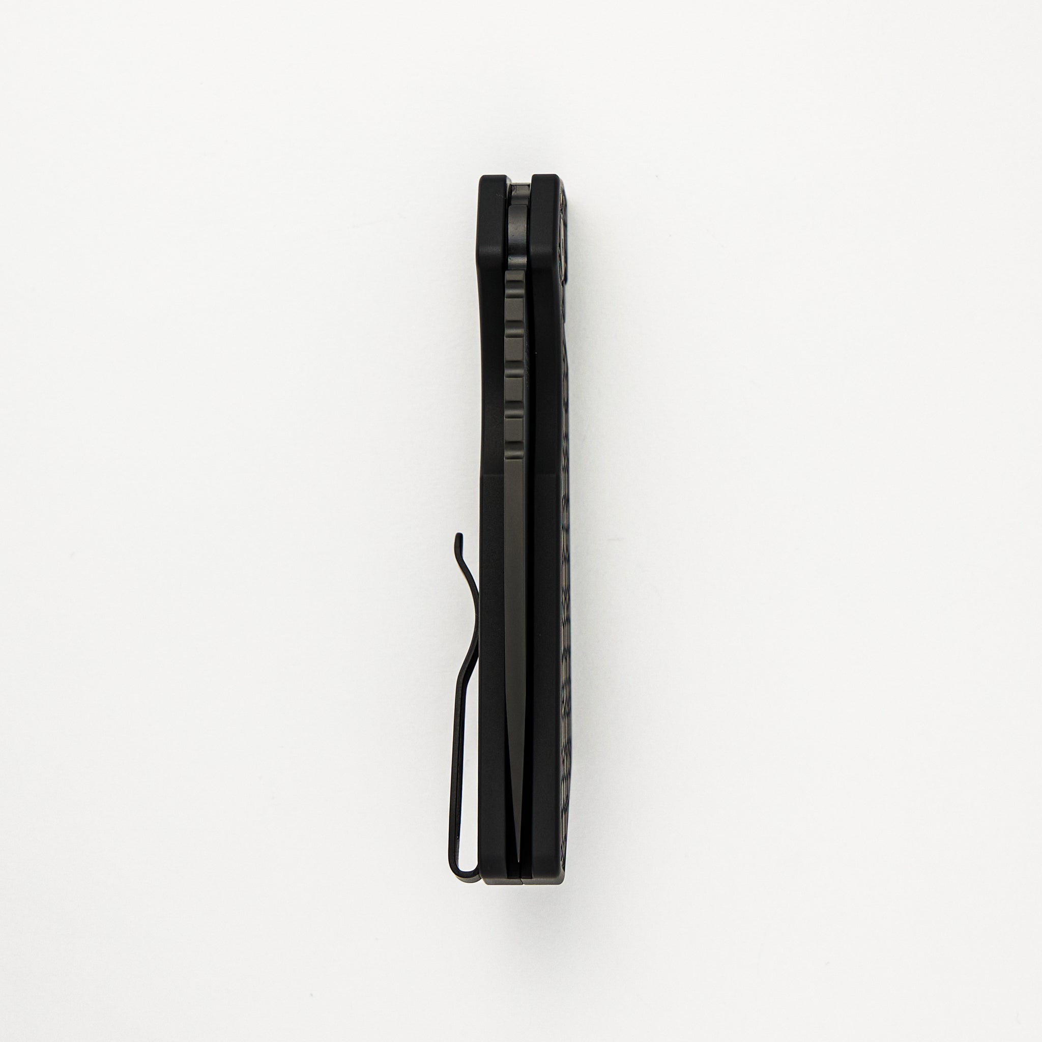 PT+ Auto – Black Gridlock Textured Handle - DLC Black MagnaCut Blade (Strider Design)