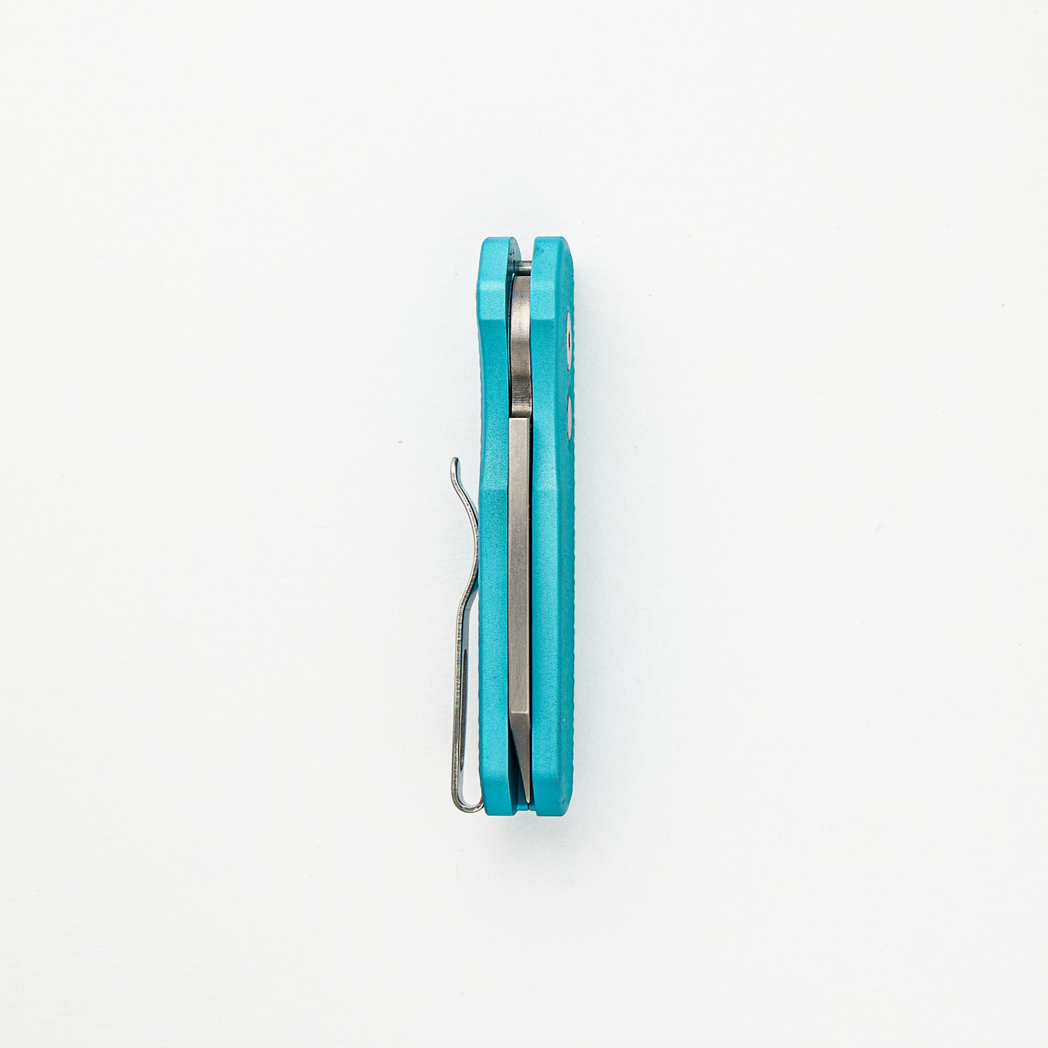 Runt 5 R5405-T.BLUE - Tiff. Blue Textured Handle, Stonewash MagnaCut Reverse Tanto Blade